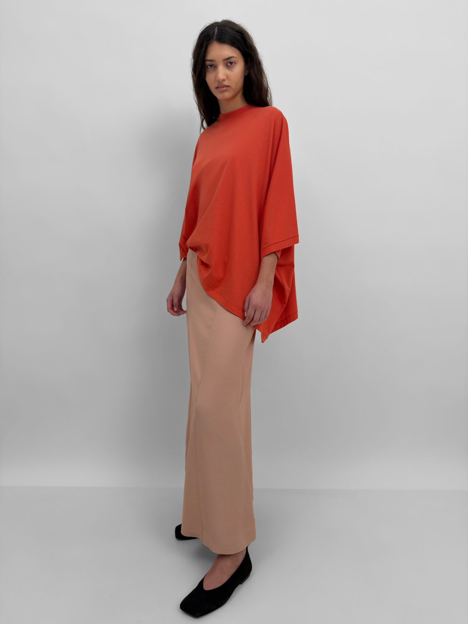 The Marielle fluid bell skirt