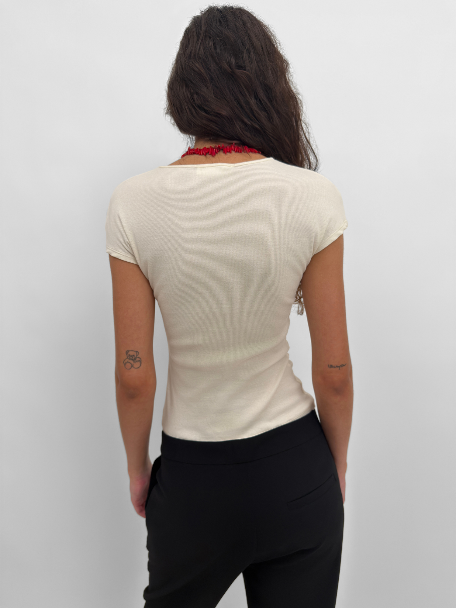 The Otta rib cap sleeve dance top