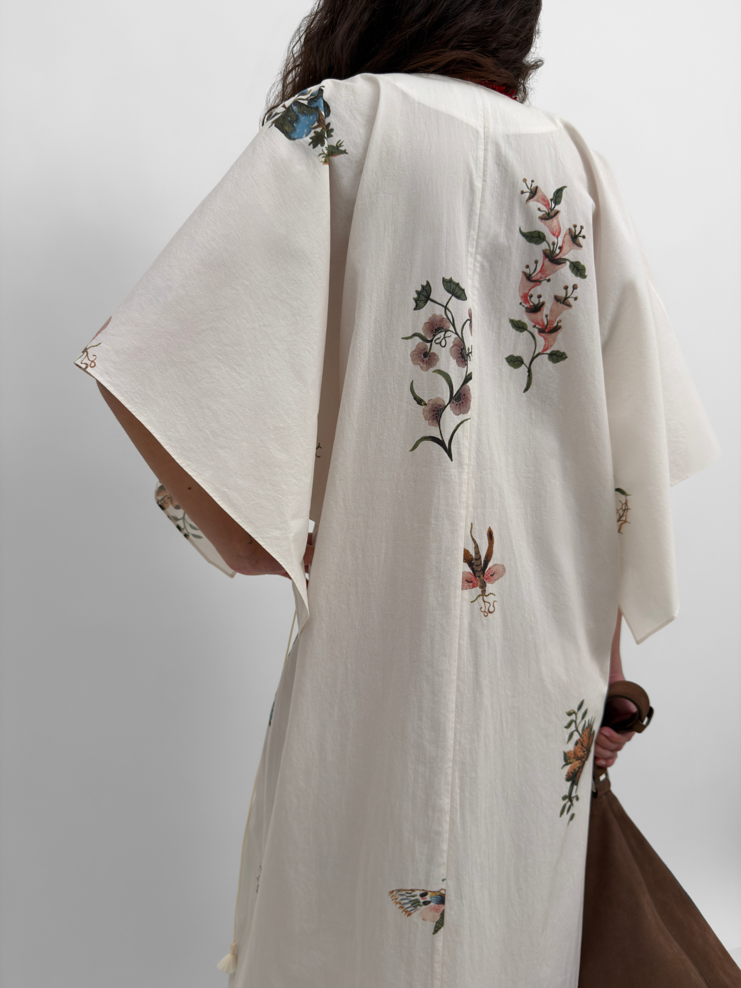 The Begonia poplin cotton maxi dress in Duchess