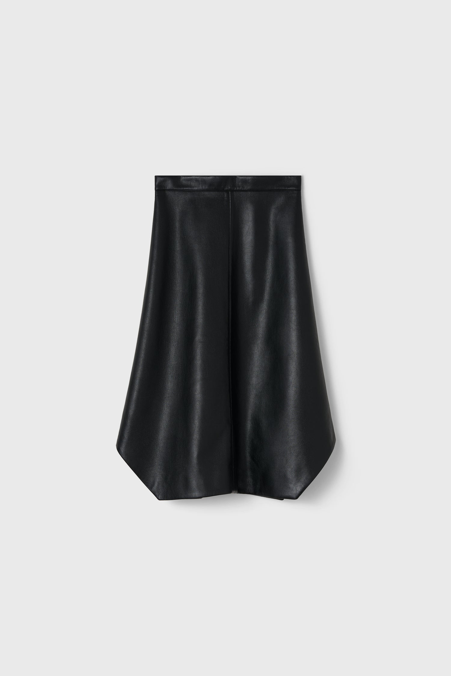 Amalia recycled leather skirt