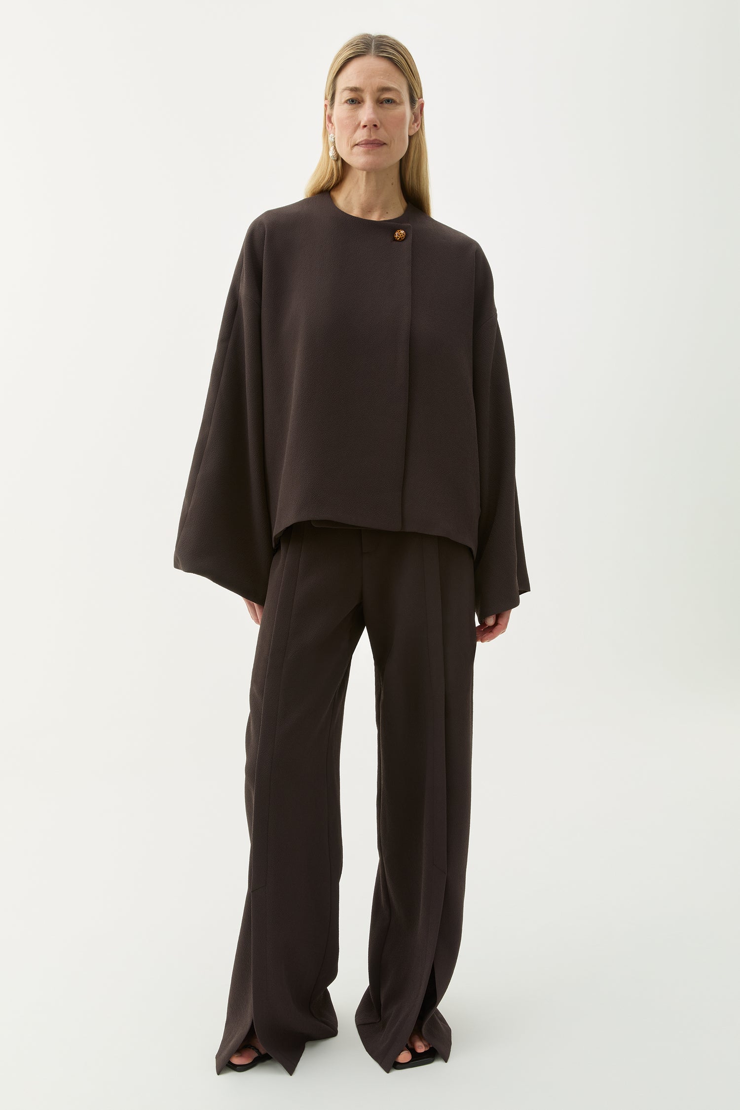 Cleo crepe blazer