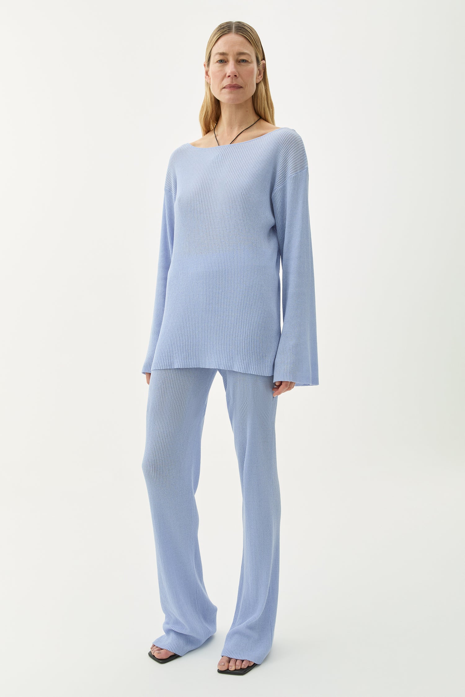 Cynthia organic rib knit