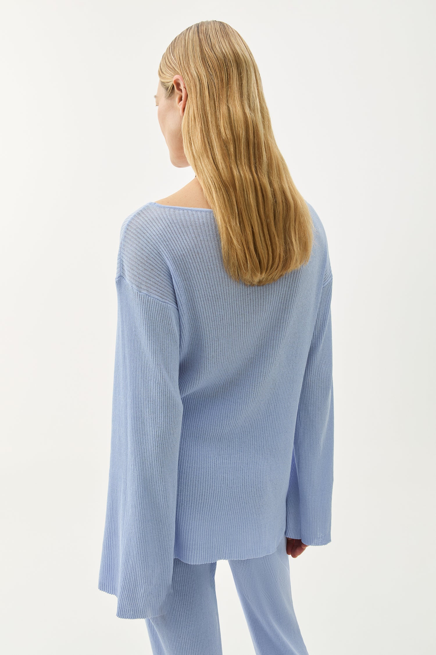 Cynthia organic rib knit