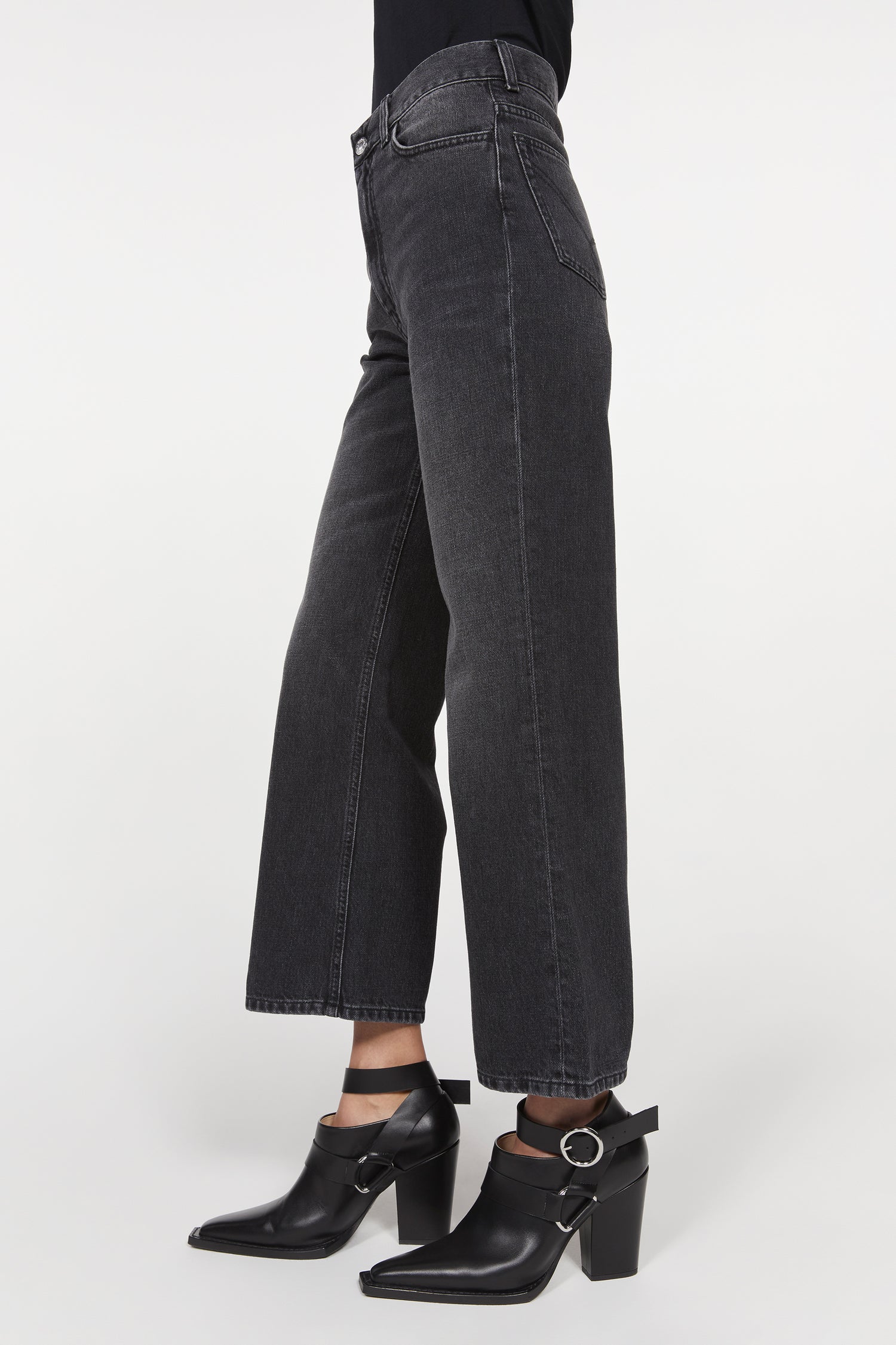 Mini culotte denim