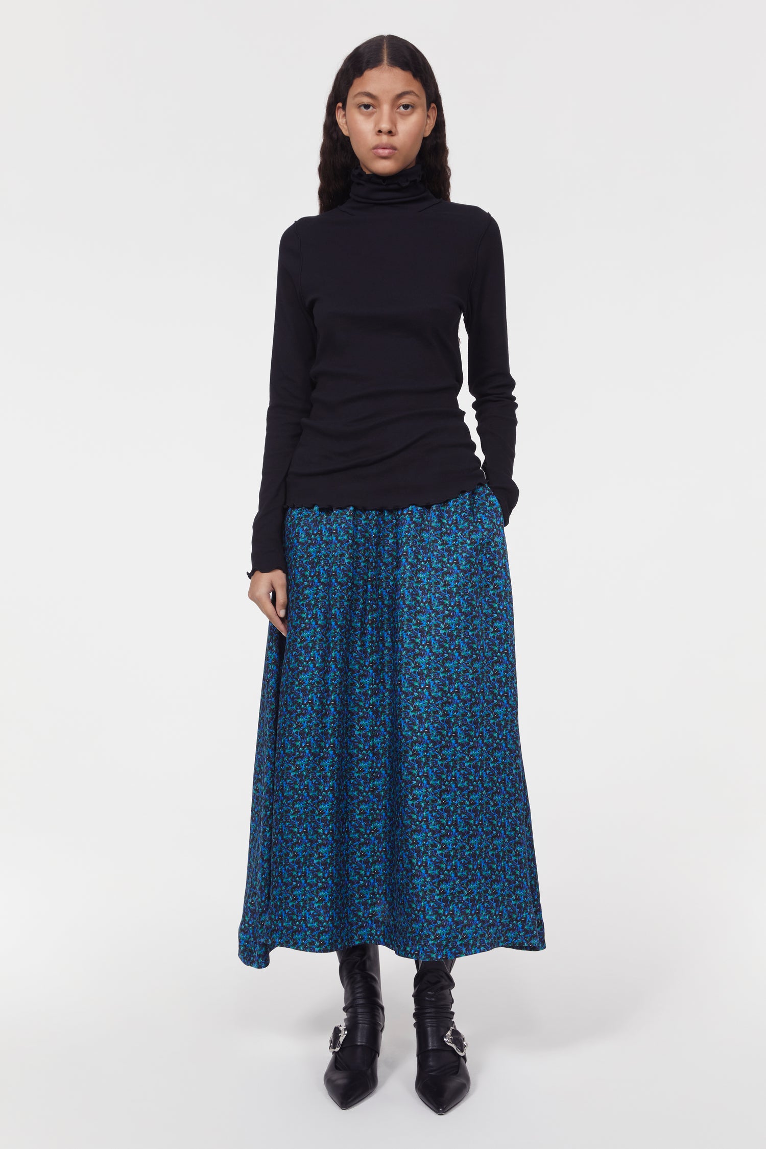 Cisne rib jersey top