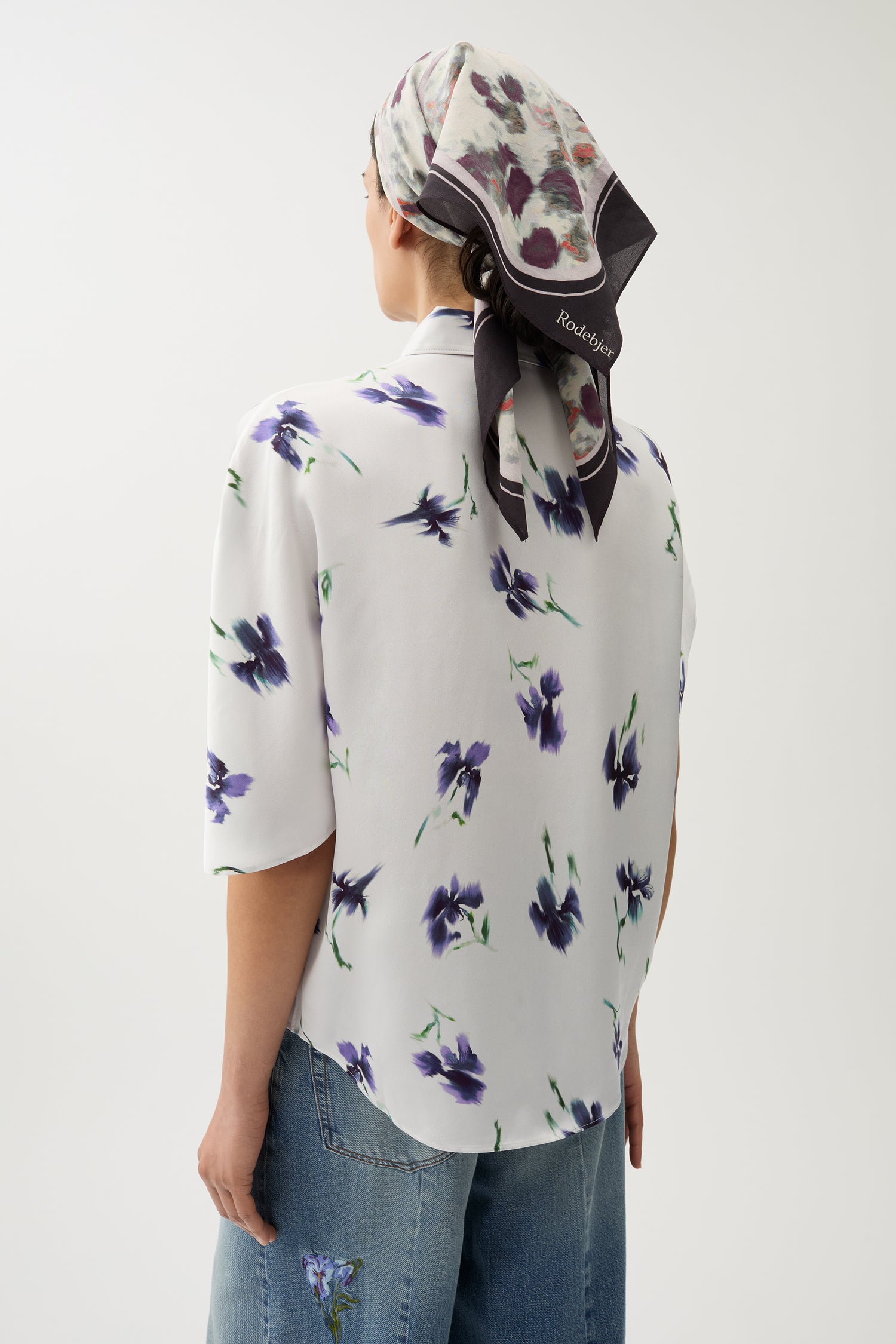 Finch iris blouse