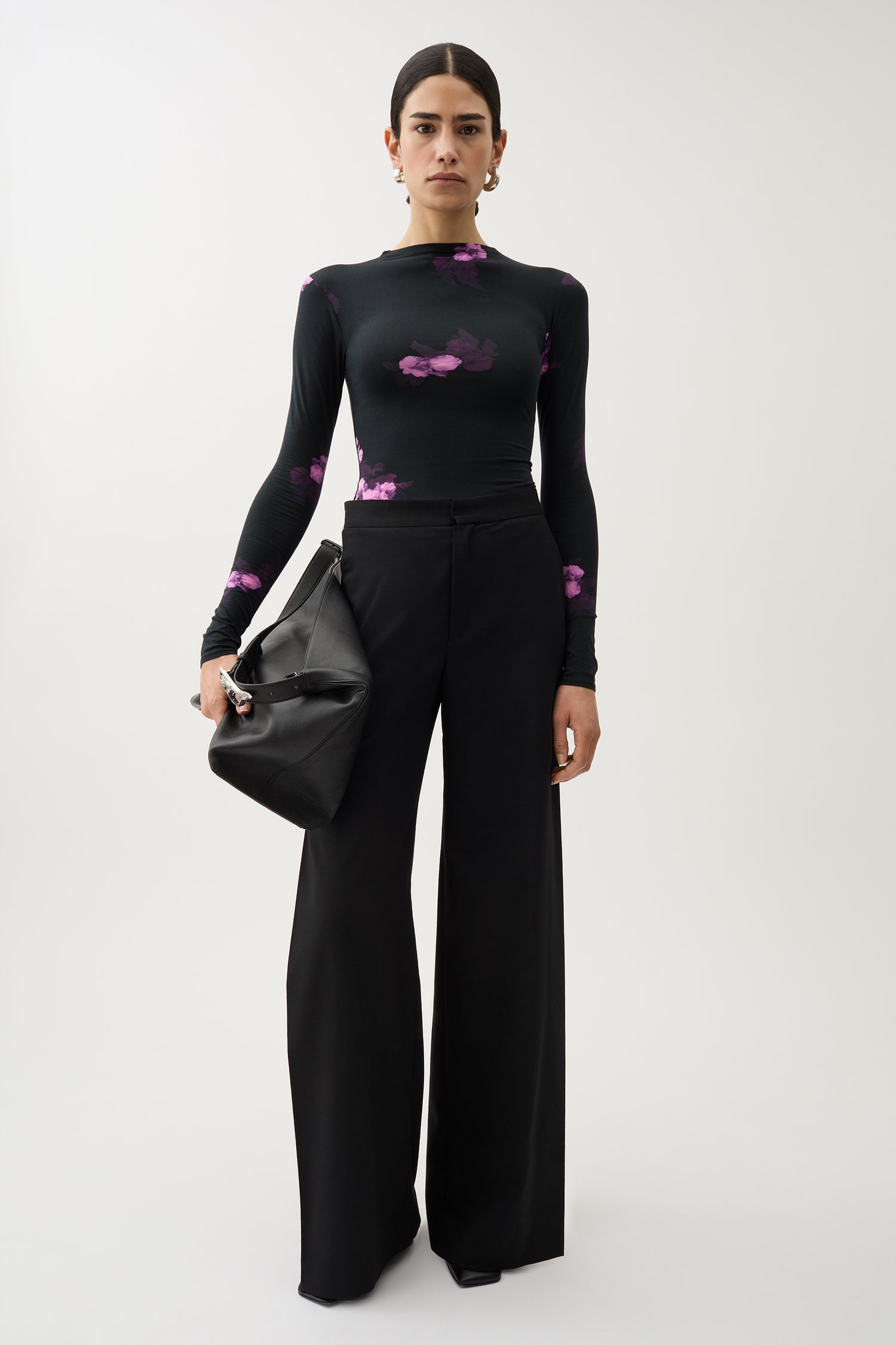 Karlai bouquet jersey top