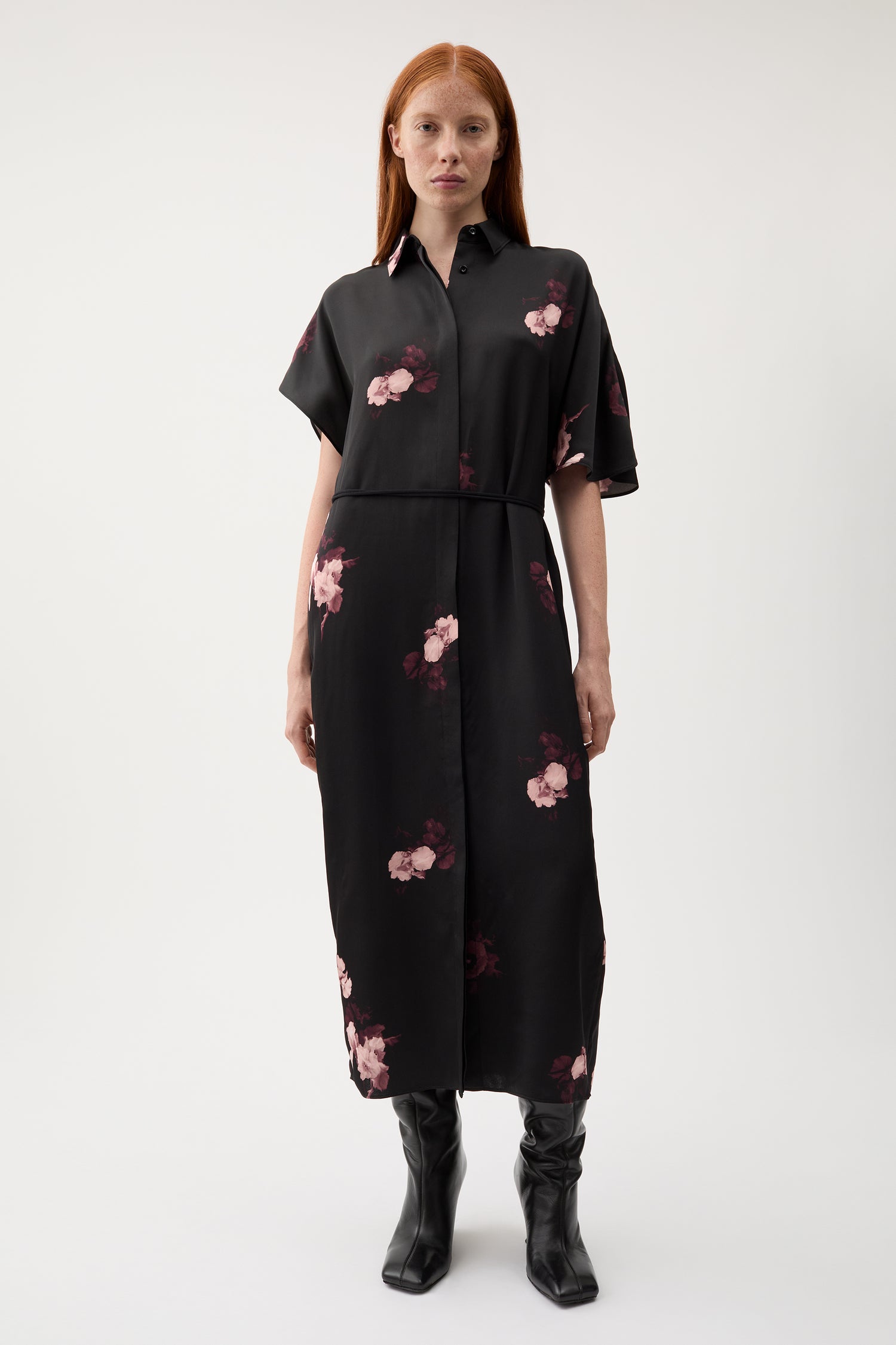 Fay bouquet chine dress