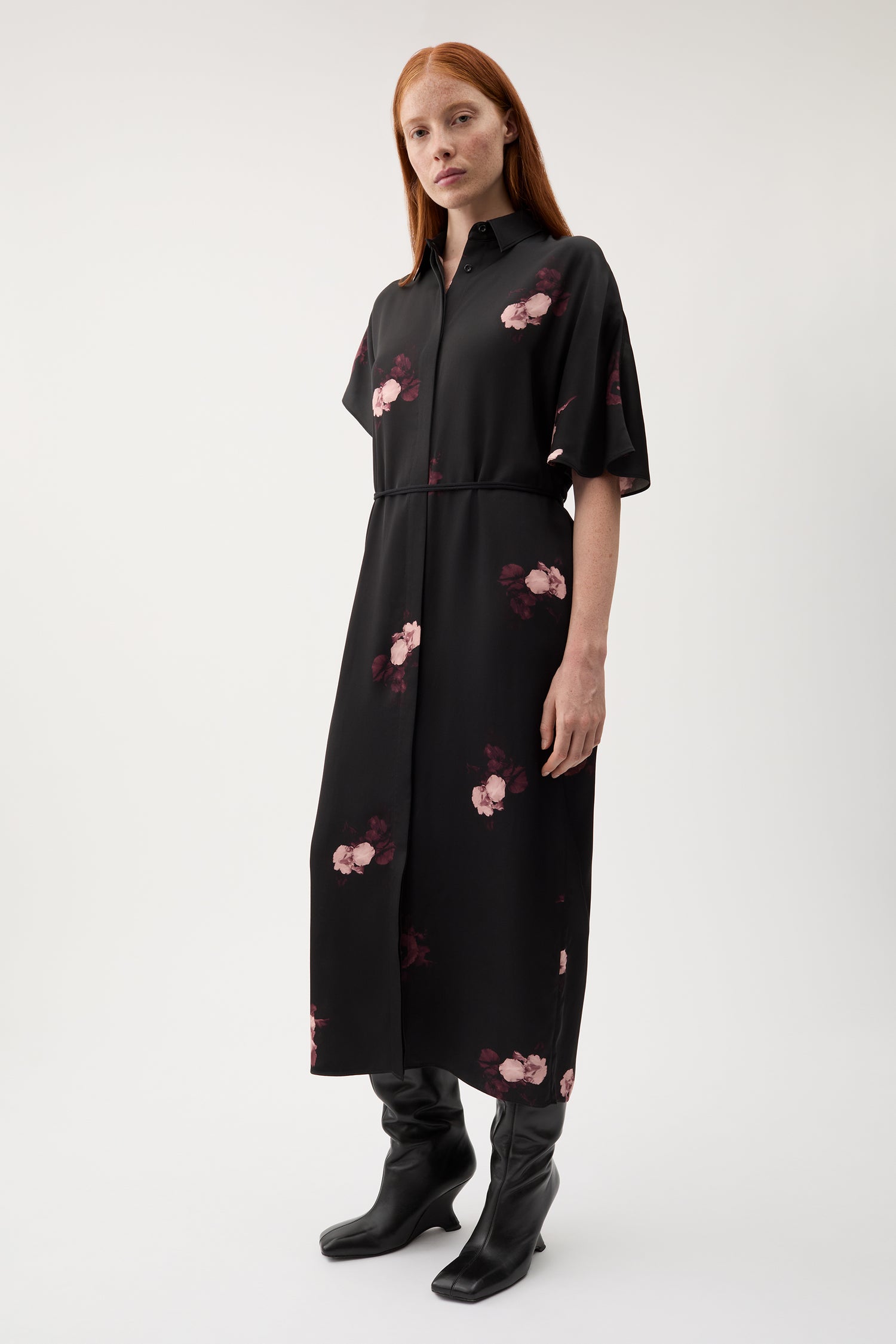 Fay bouquet chine dress
