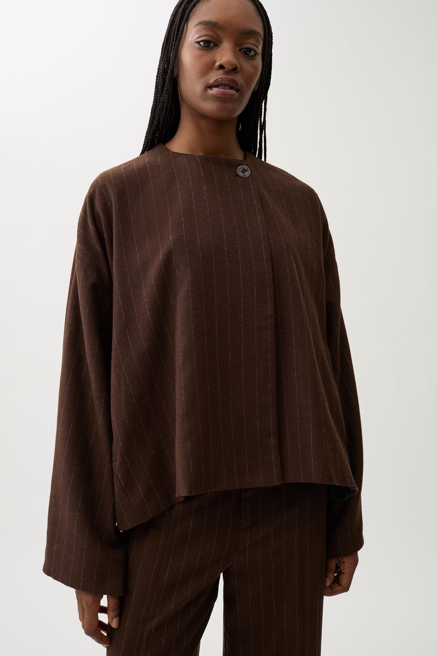 Cleo pinstripe blazer