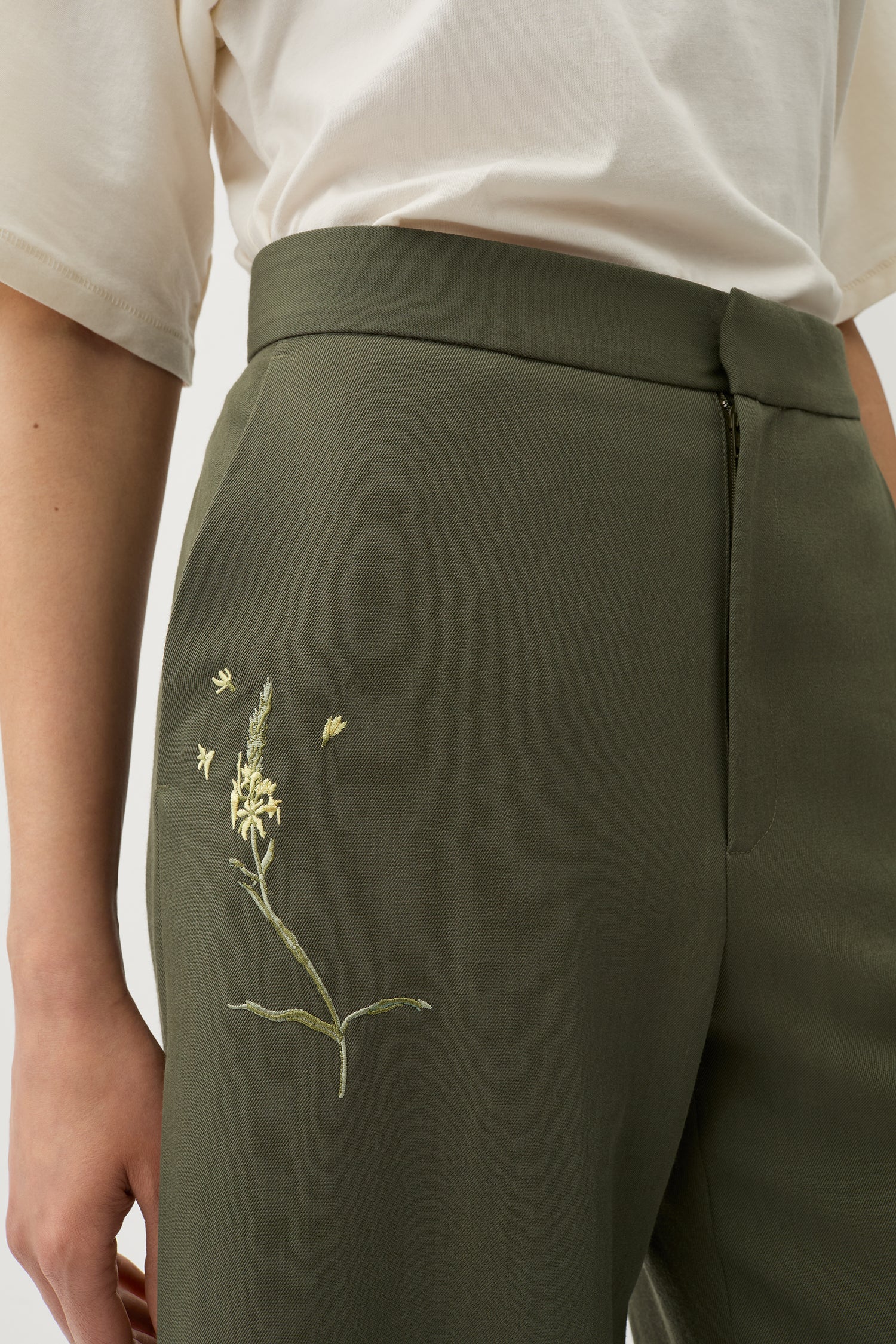 Nora embroidery pants
