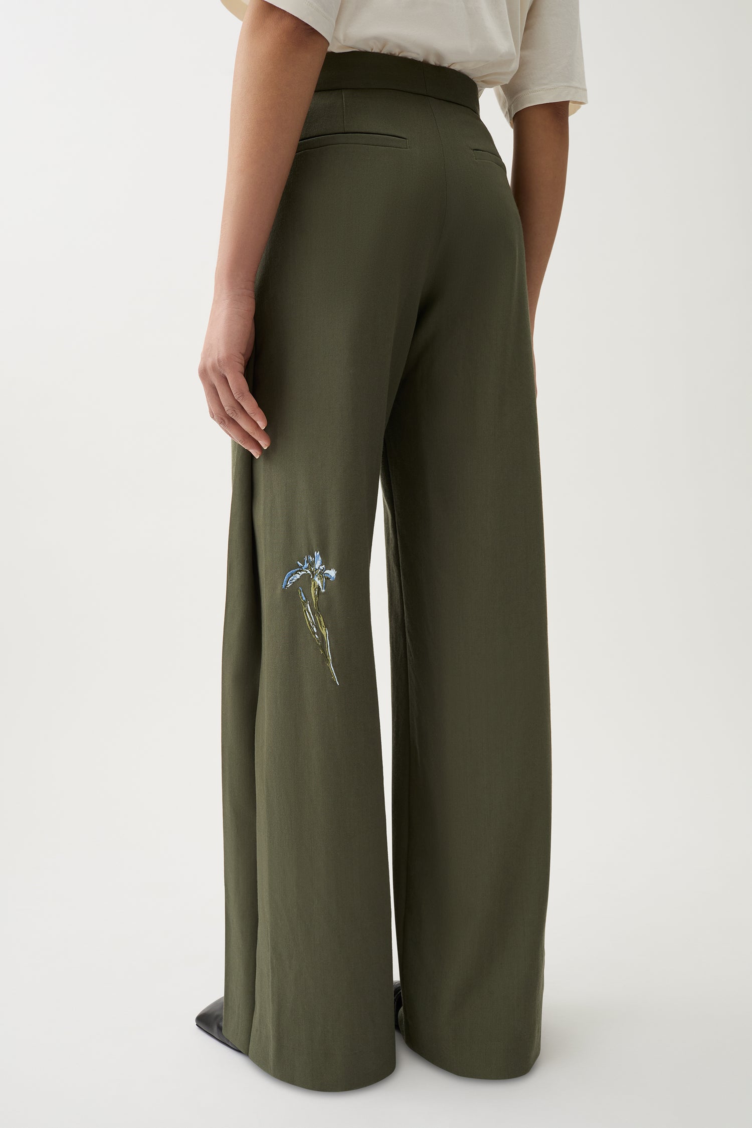 Nora embroidery pants