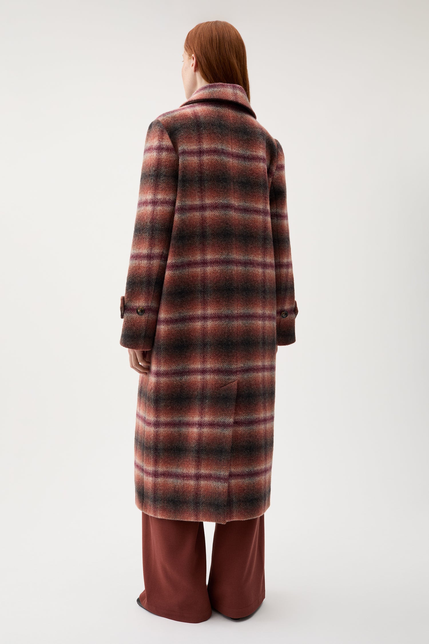 Aida check coat