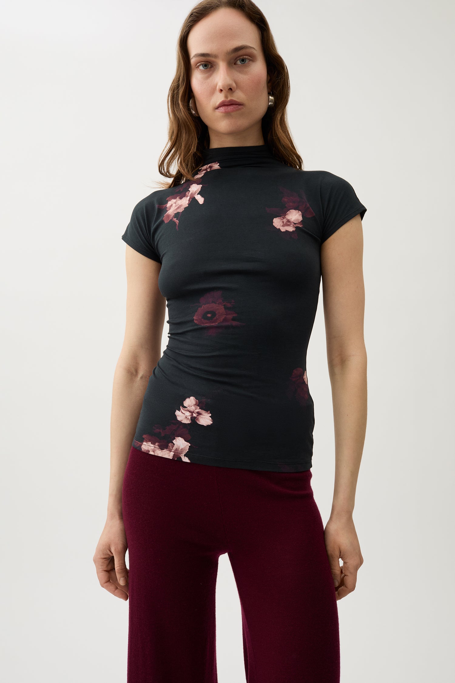 Lennon bouquet jersey top