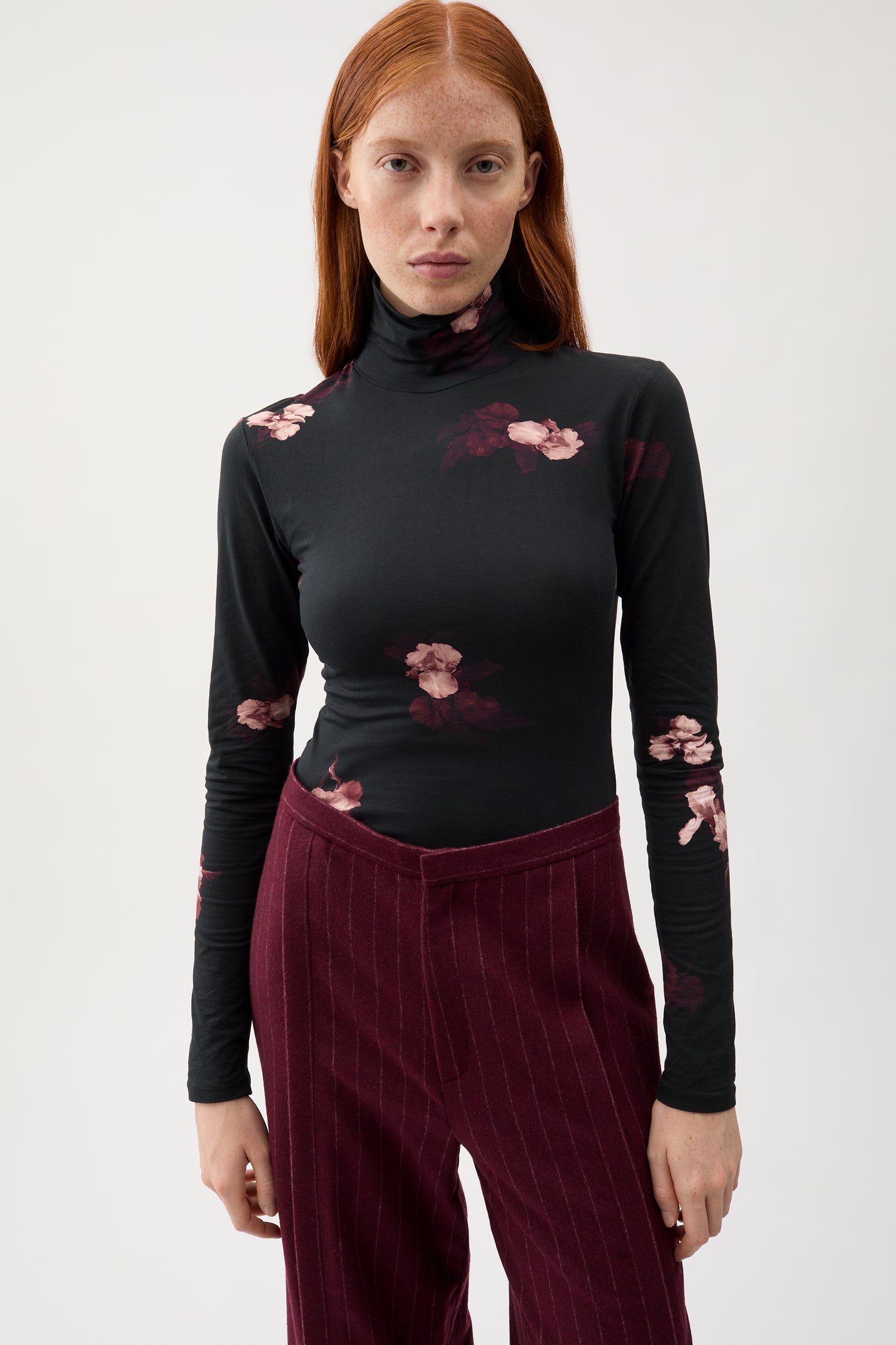 Kira bouquet jersey top