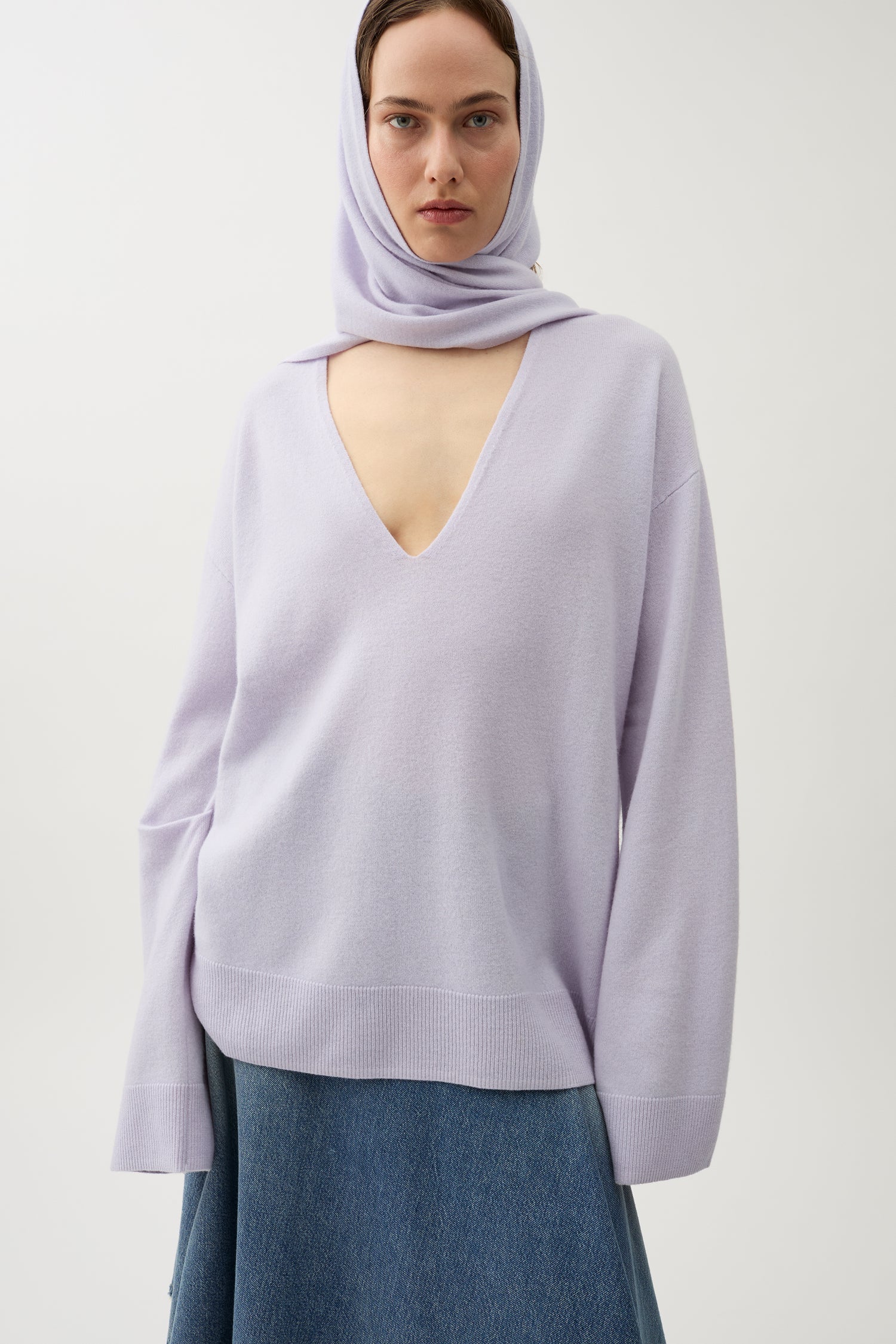 Phlox knitted sweater