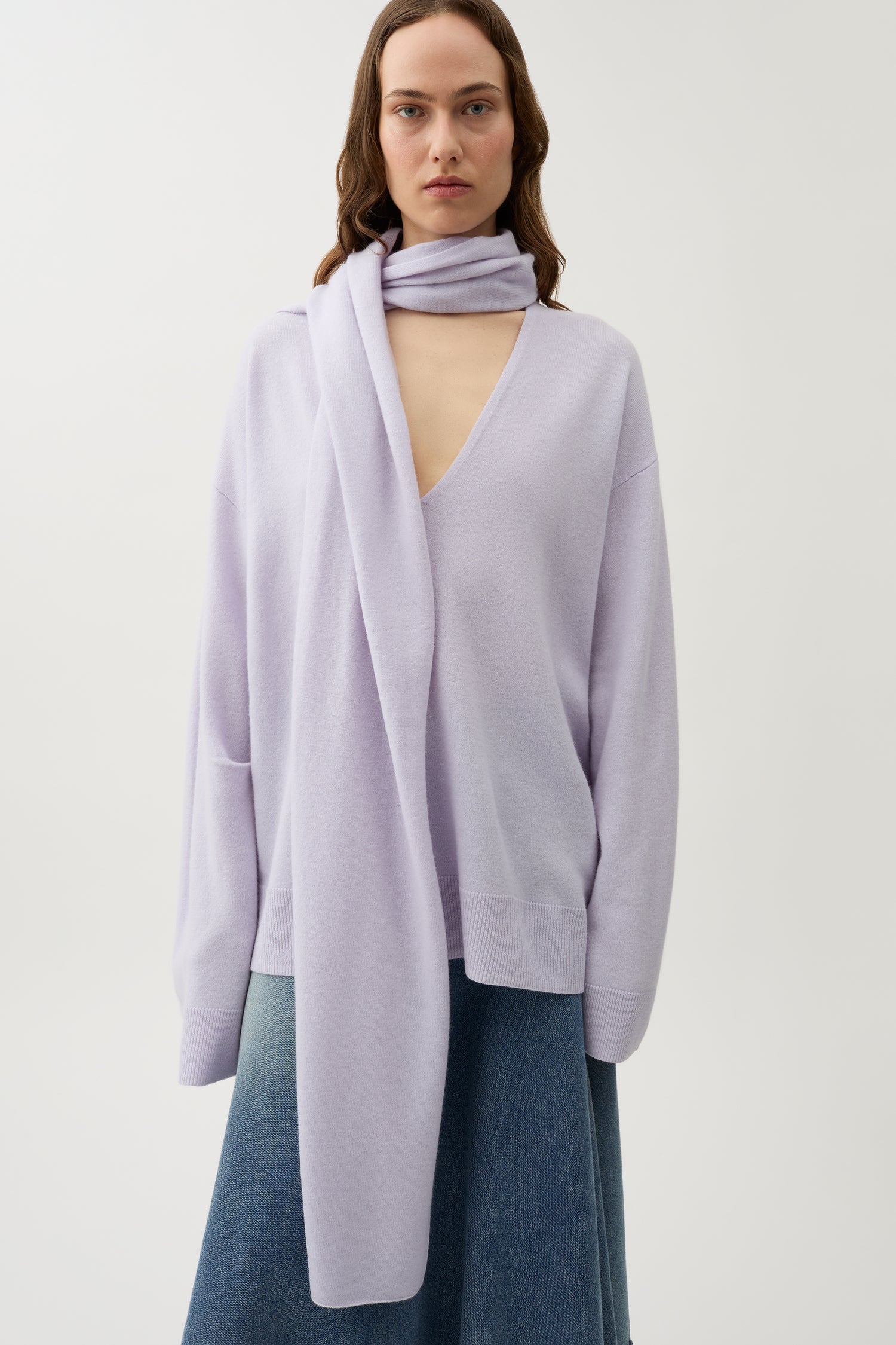 Phlox knitted sweater