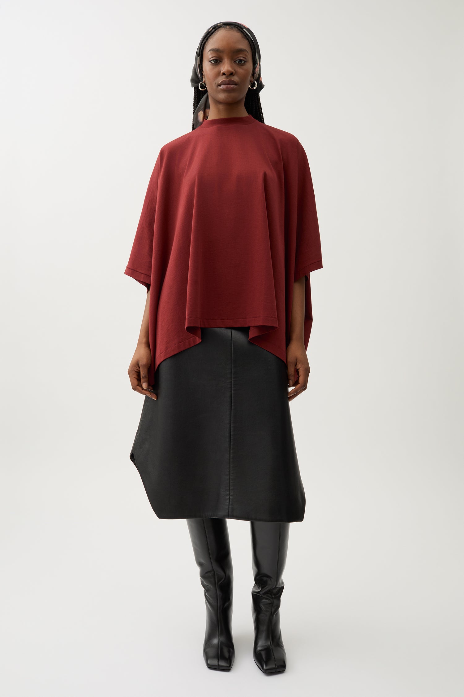 Brick jersey top