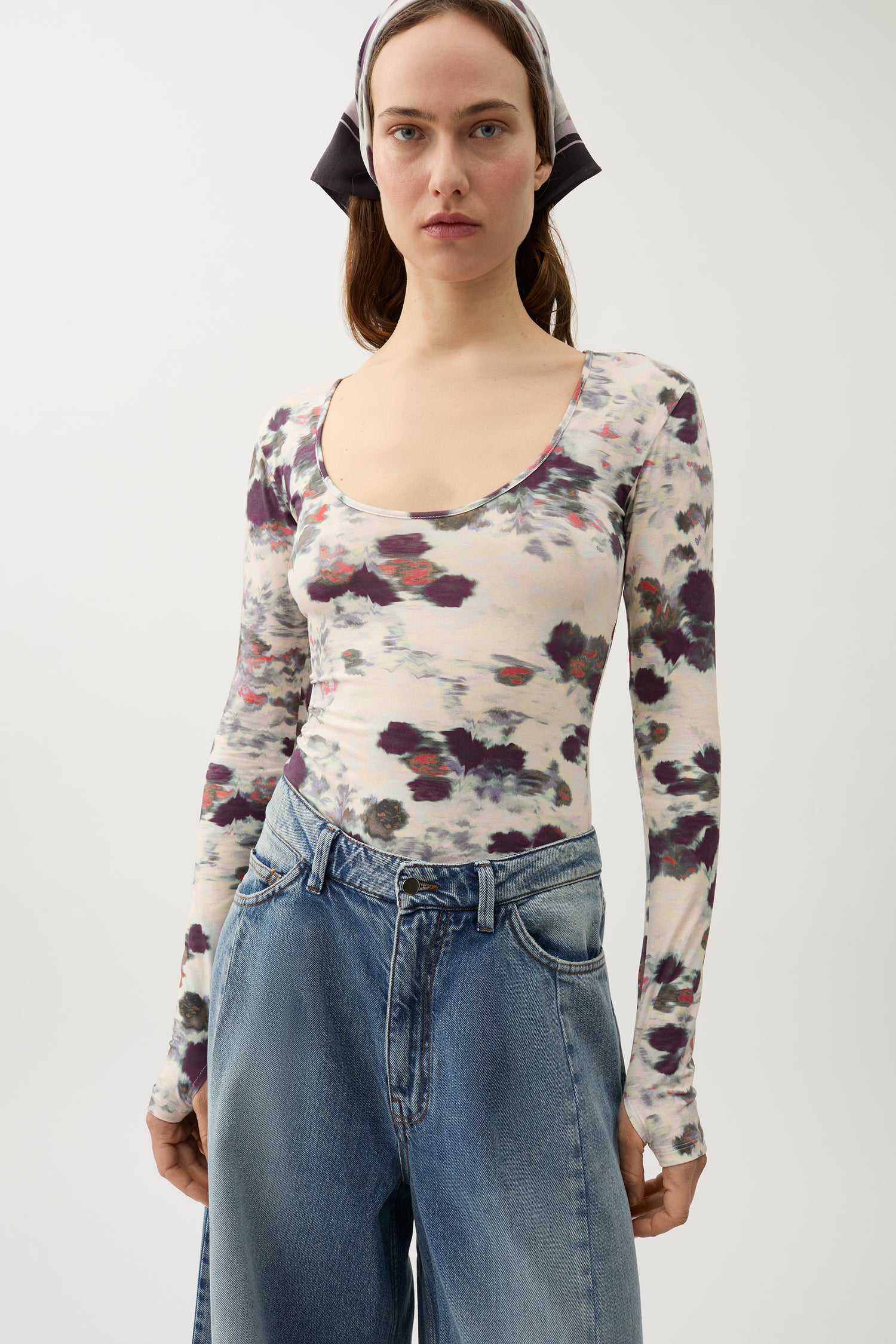 Hutton rosie jersey top