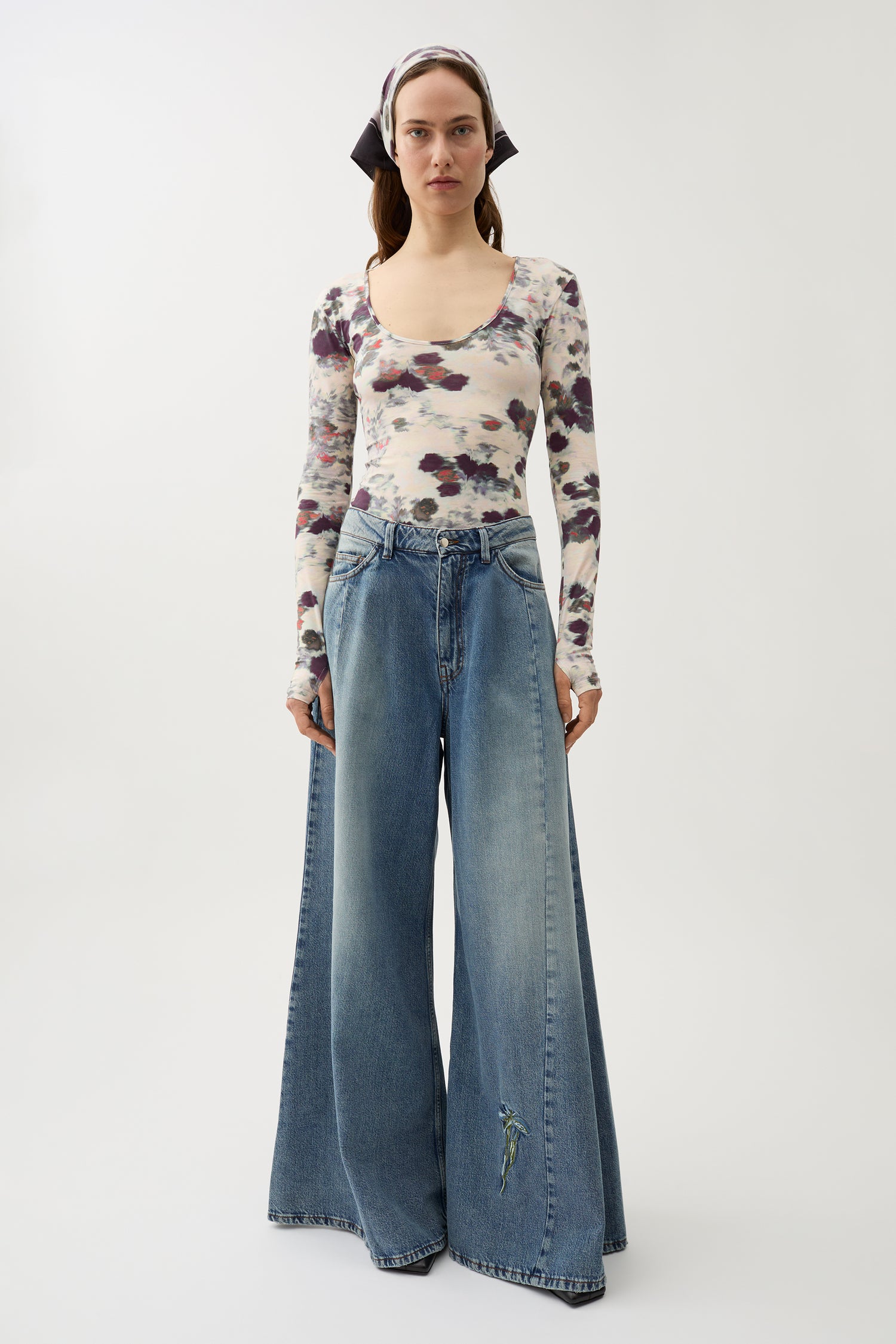 Hutton rosie jersey top