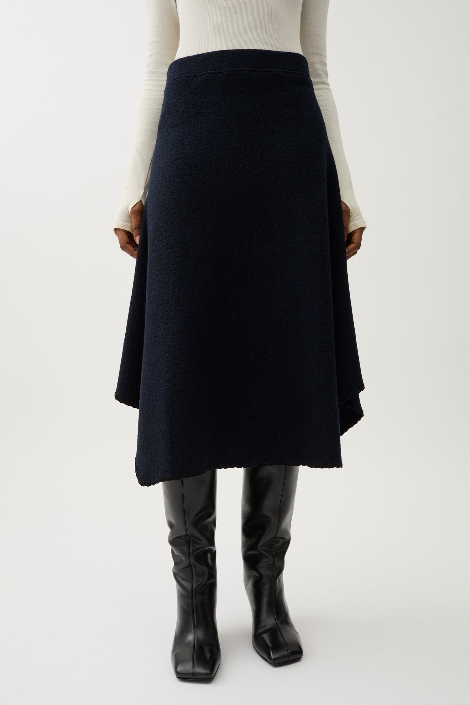Amalia wool skirt