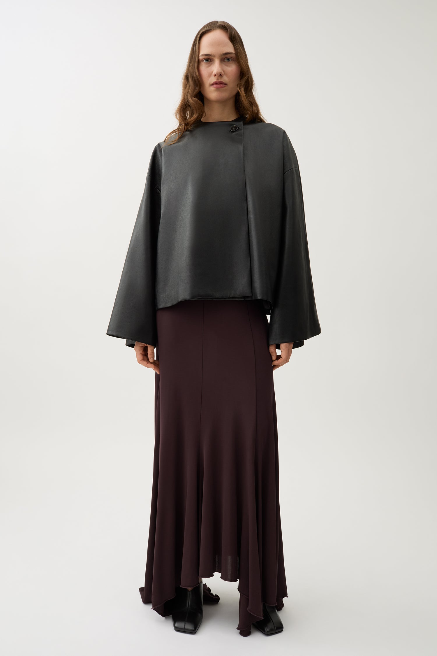 Cleo rec leather jacket