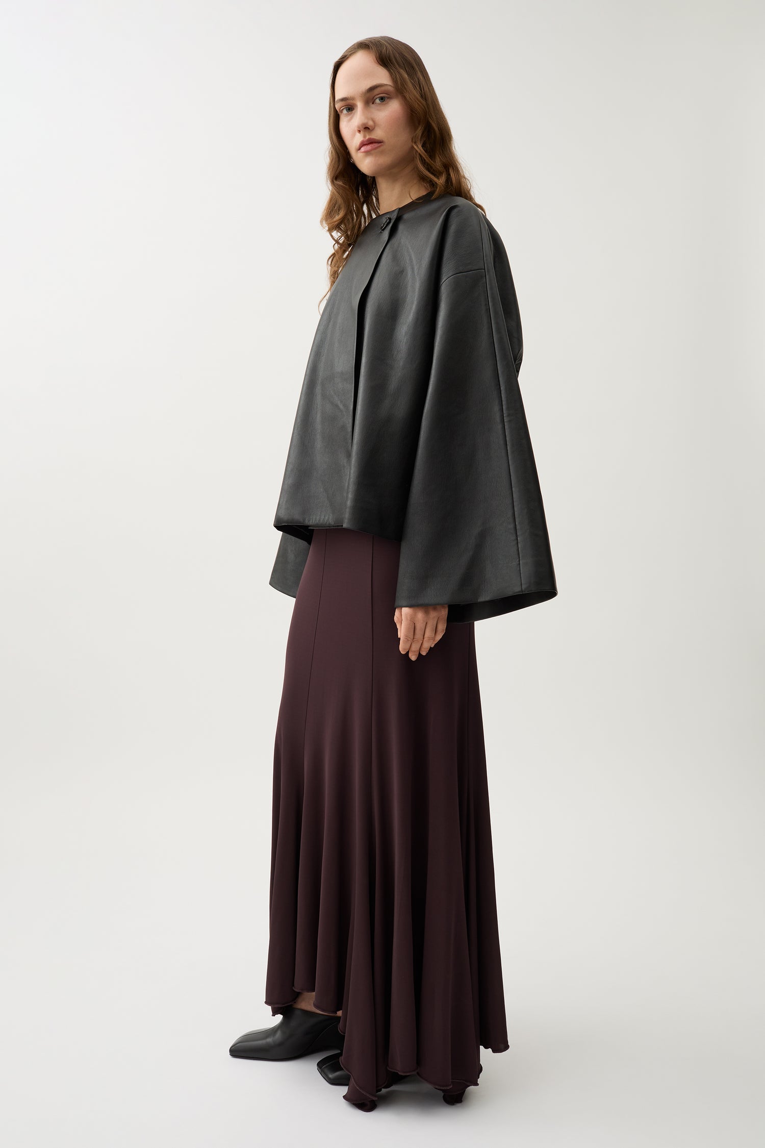 Cleo rec leather jacket