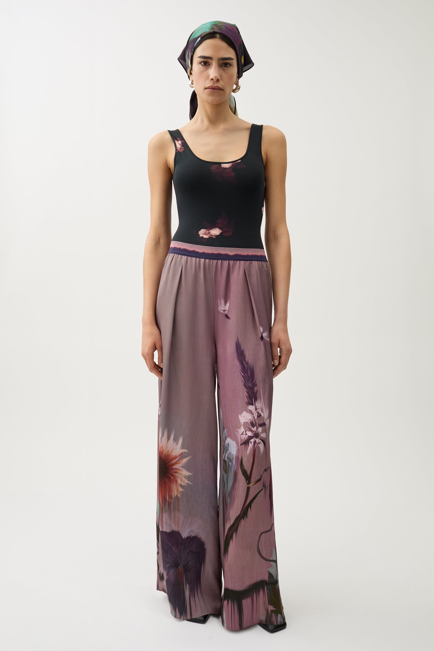 Berta flower pants