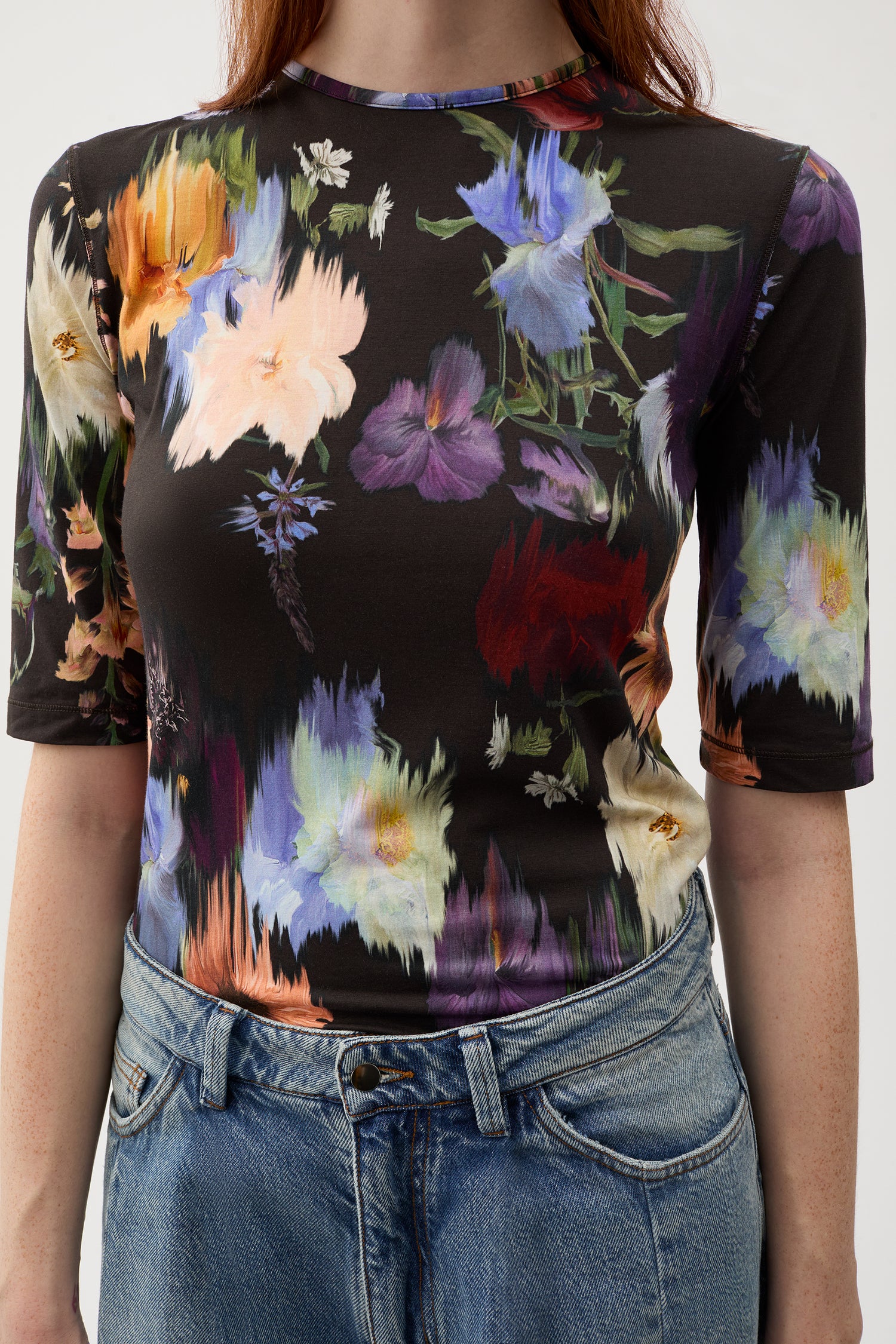 Lancelot garden jersey top