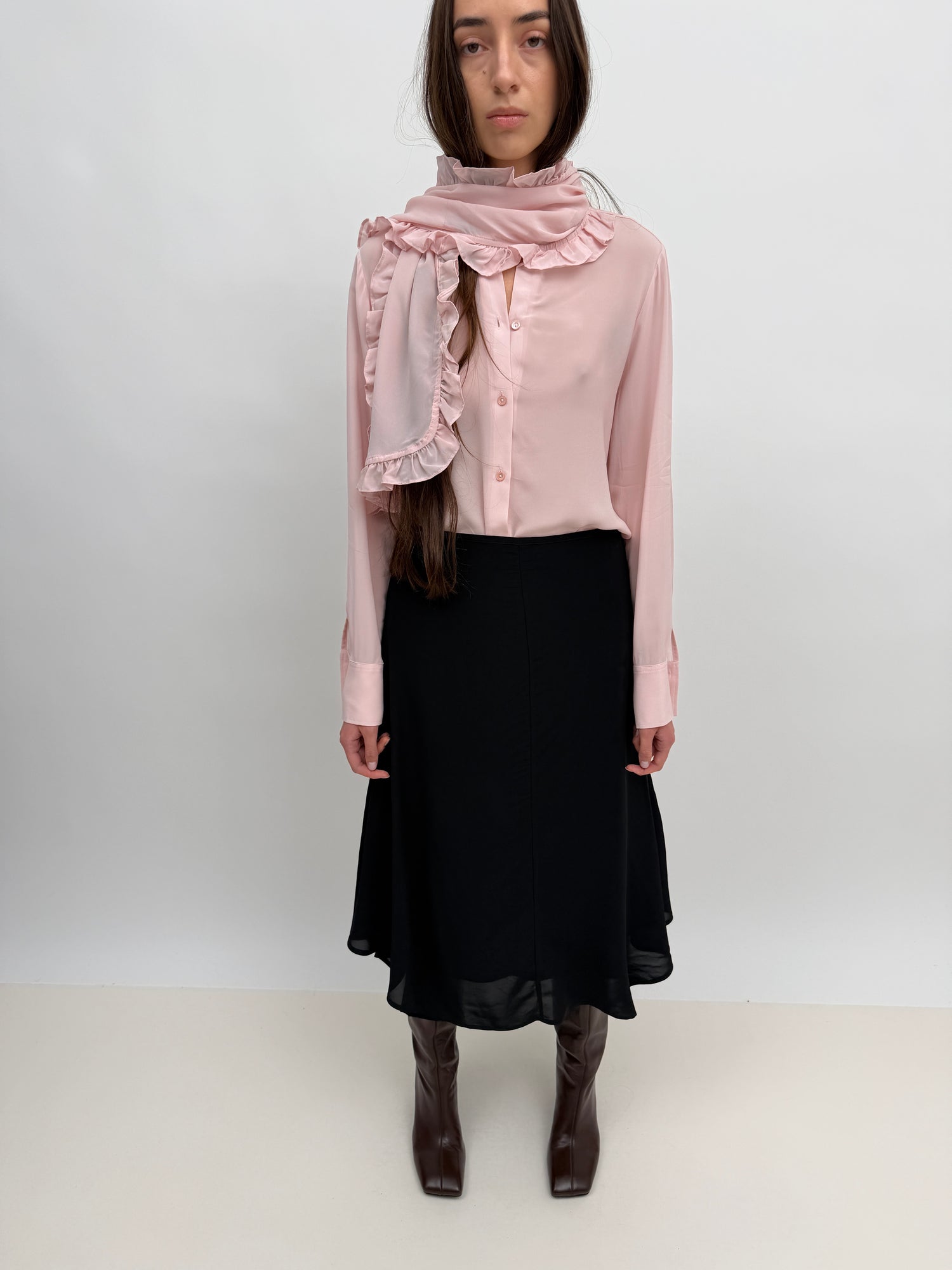 The Meryl bow tie blouse