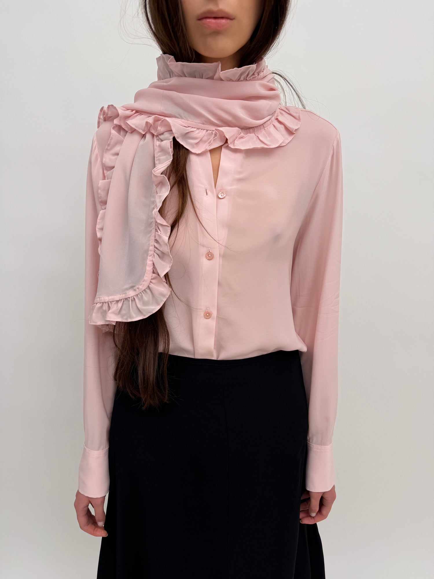 The Meryl bow tie blouse
