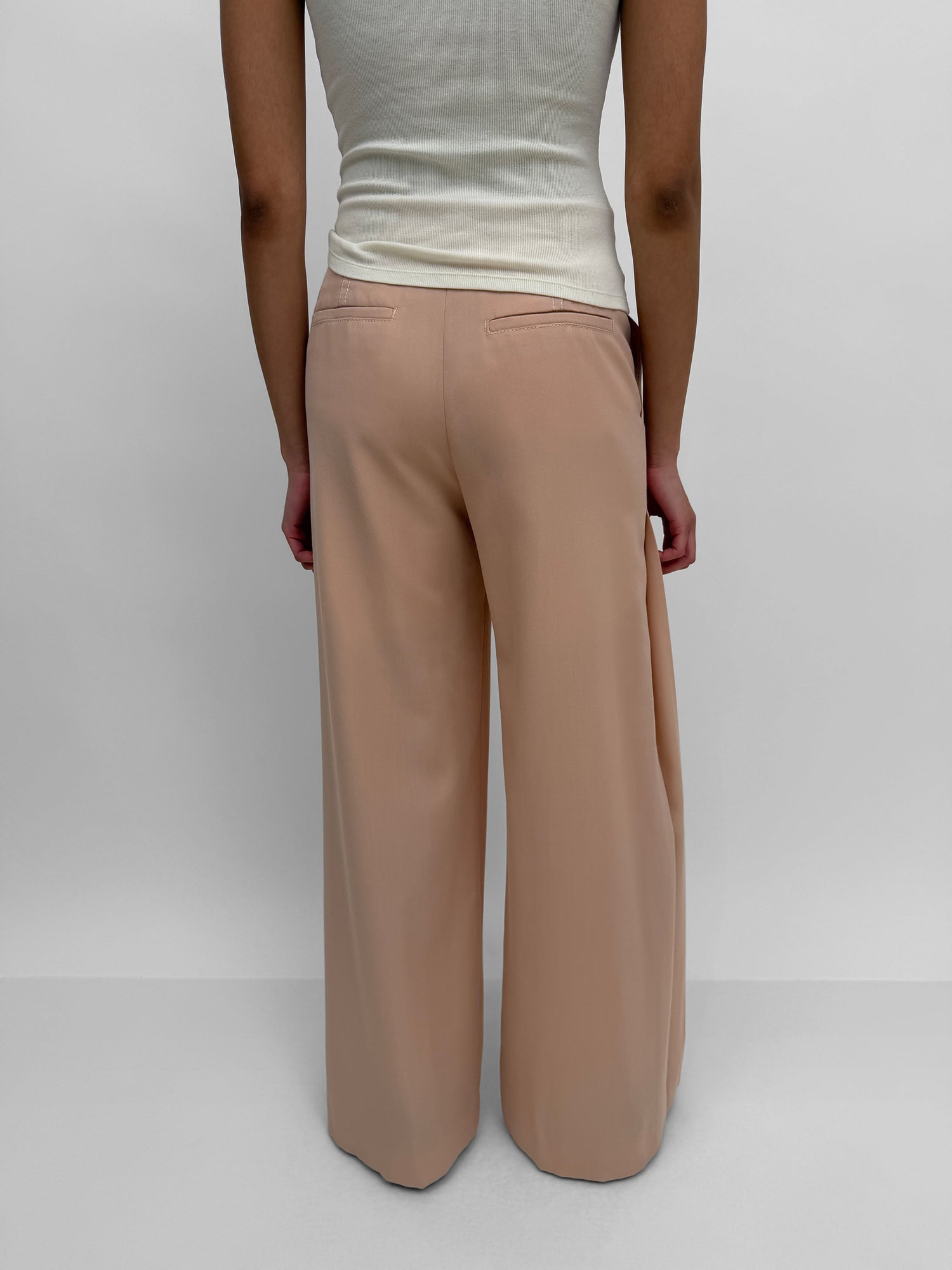The Nora fluid wool blend pant