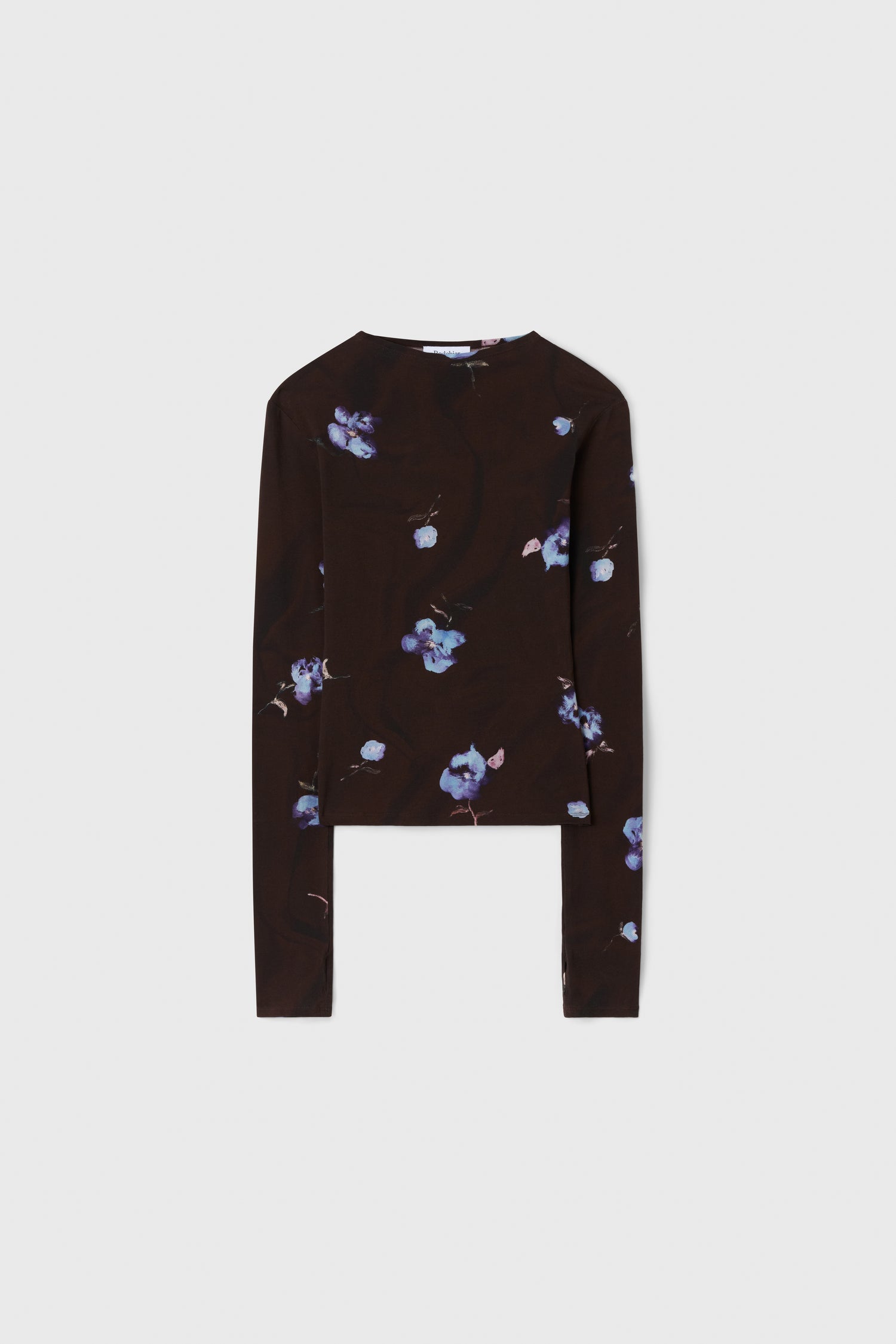 Karlai violet jersey top