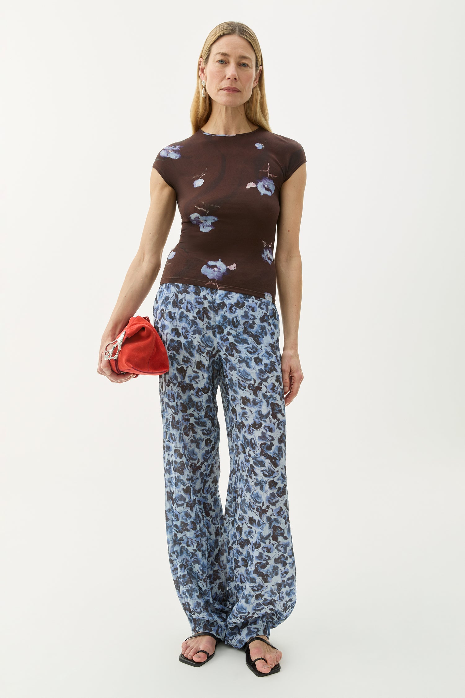 Otta violet jersey top