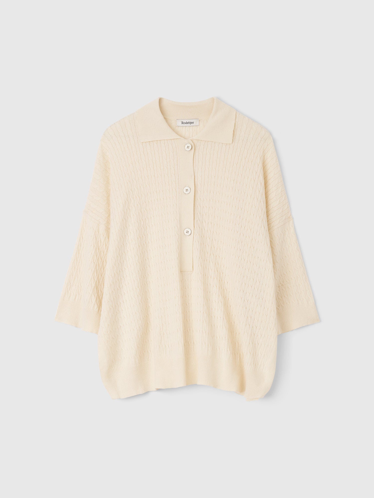 The Adore cable cotton linen sweater