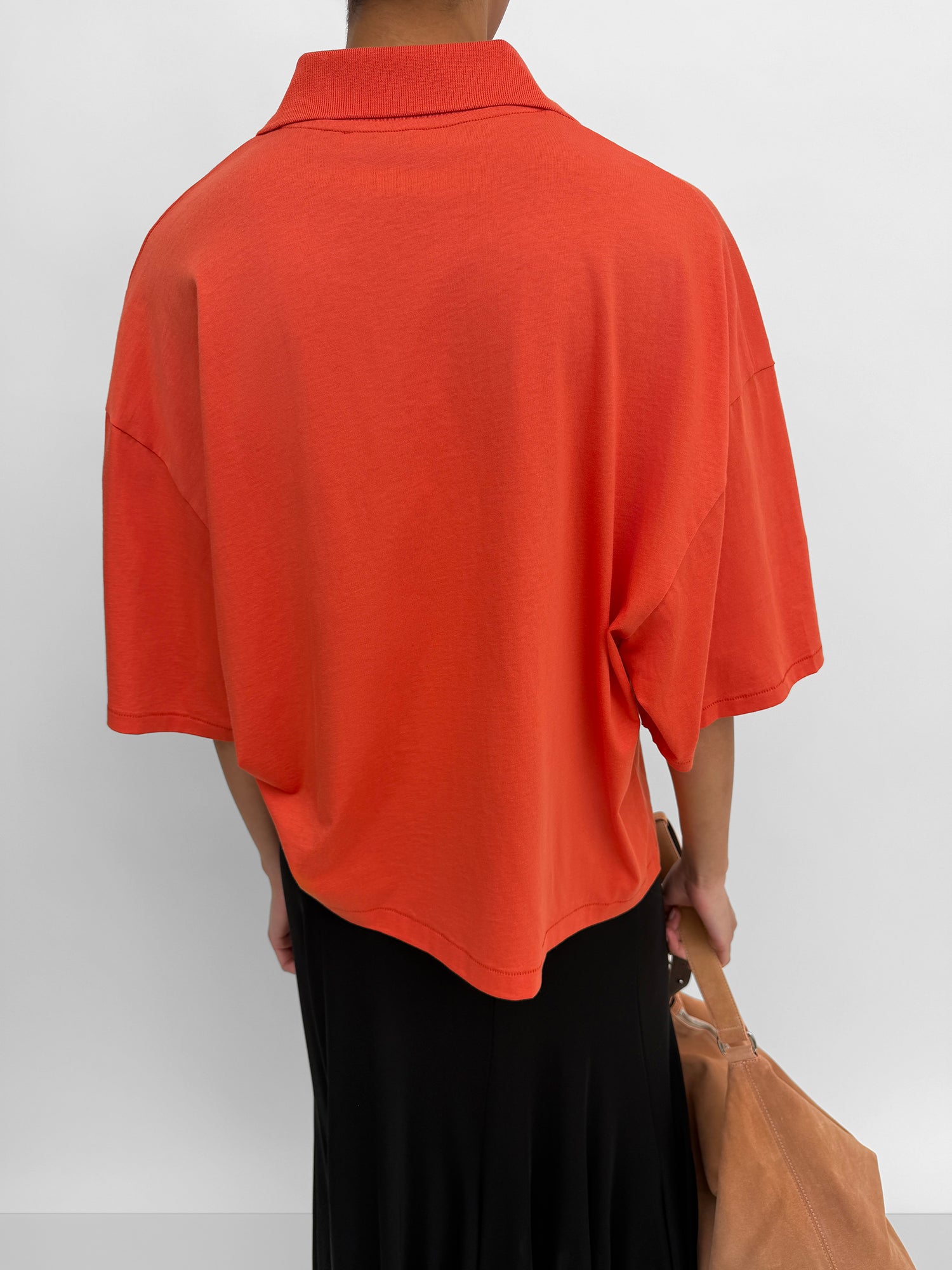 The Bliss oversized polo shirt