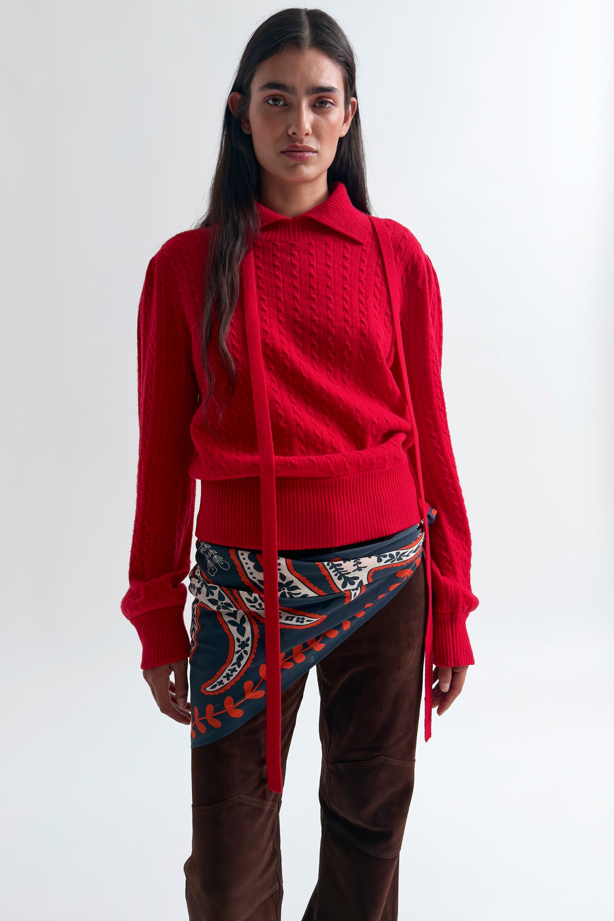 The Doni fine knit merino wool sweater