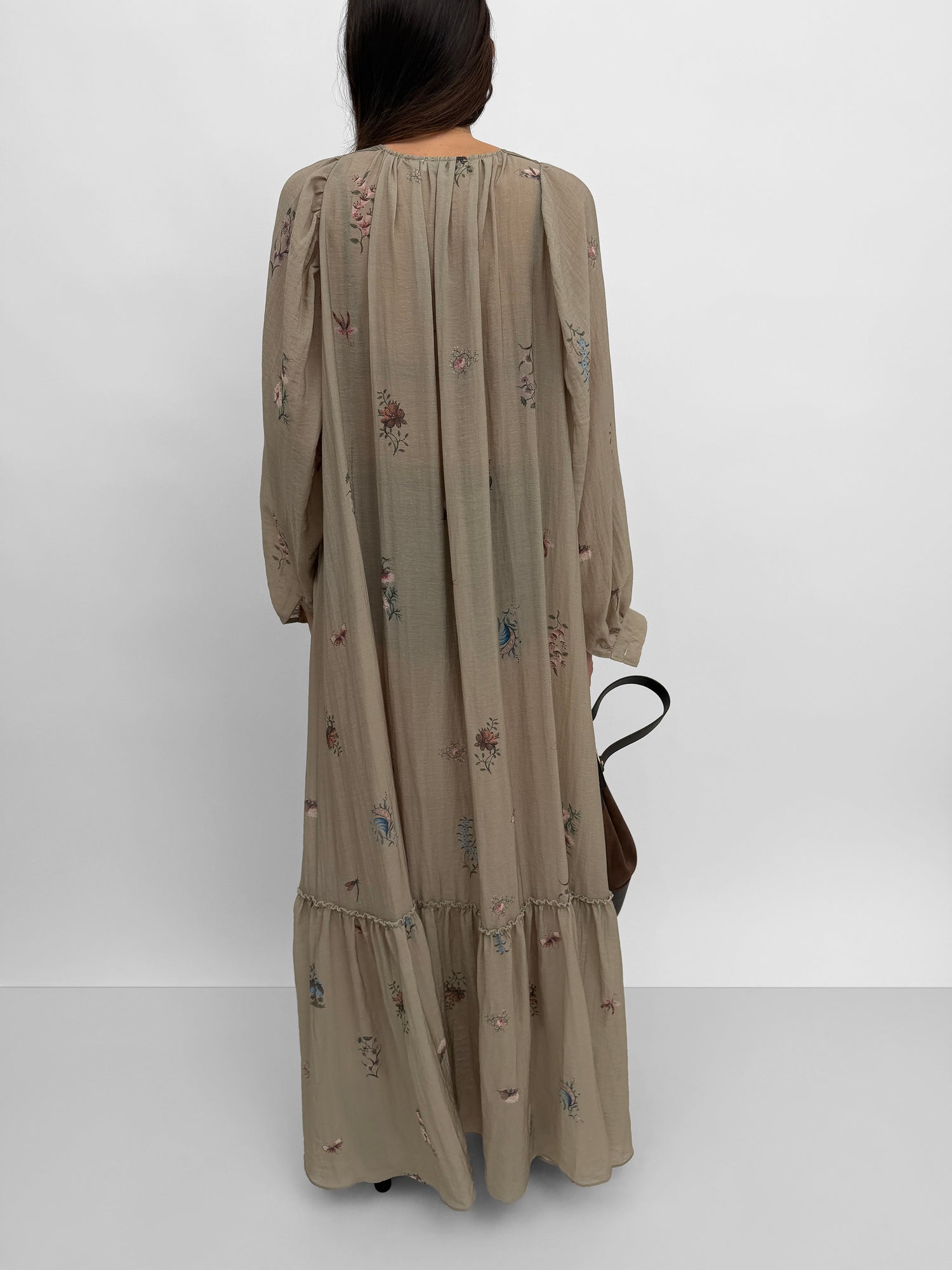 The Emerald maxi dress in Duchess