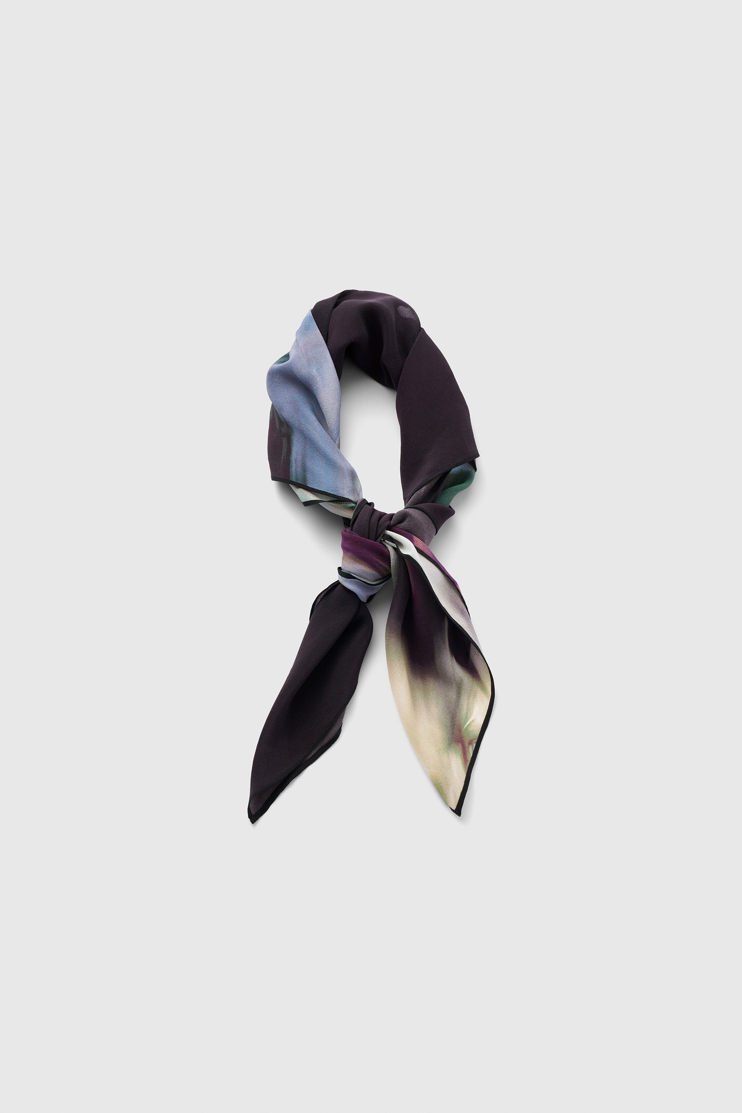 Baroque silk scarf