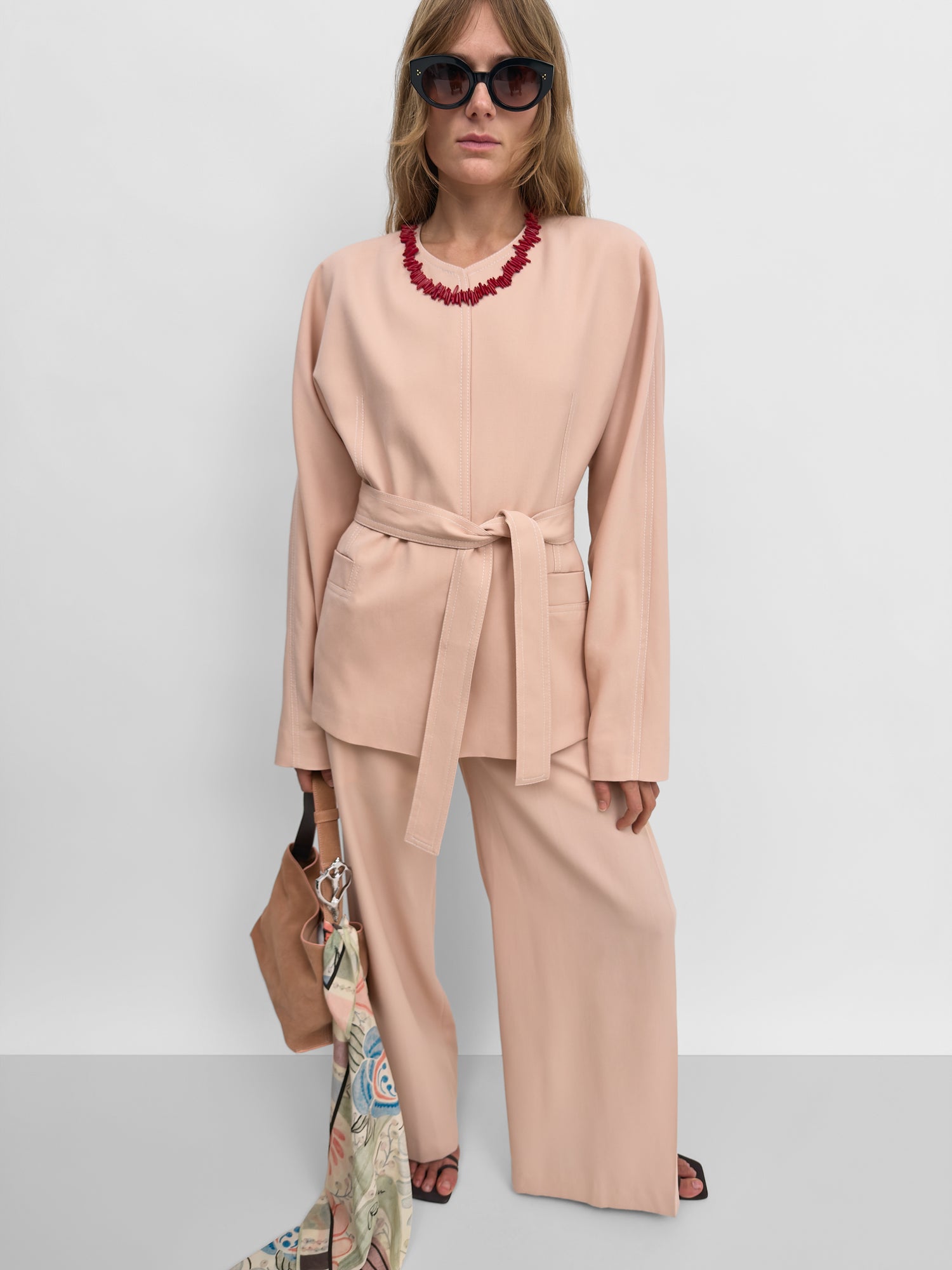 The Faro cinched blazer jacket