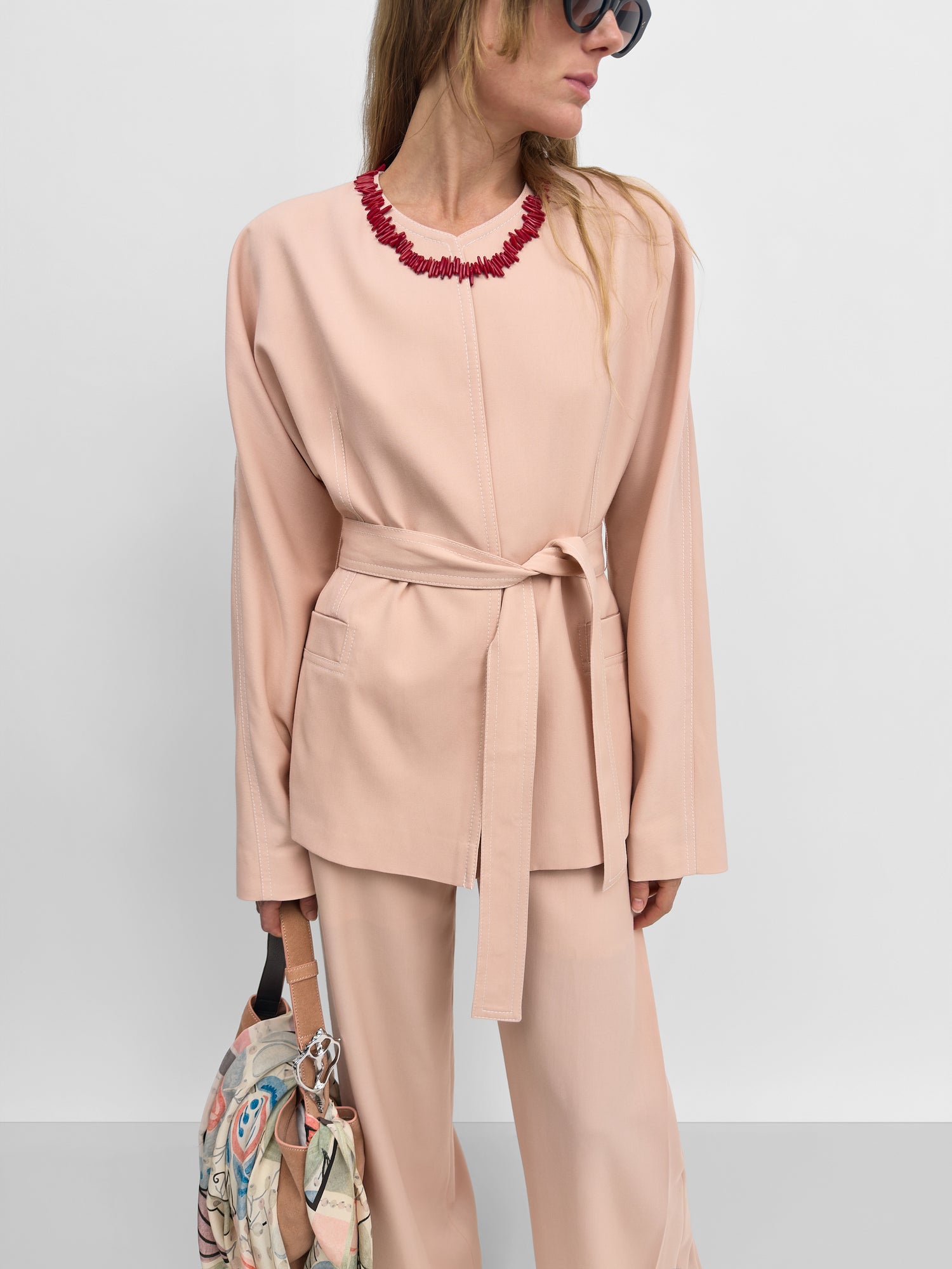 The Faro cinched blazer jacket