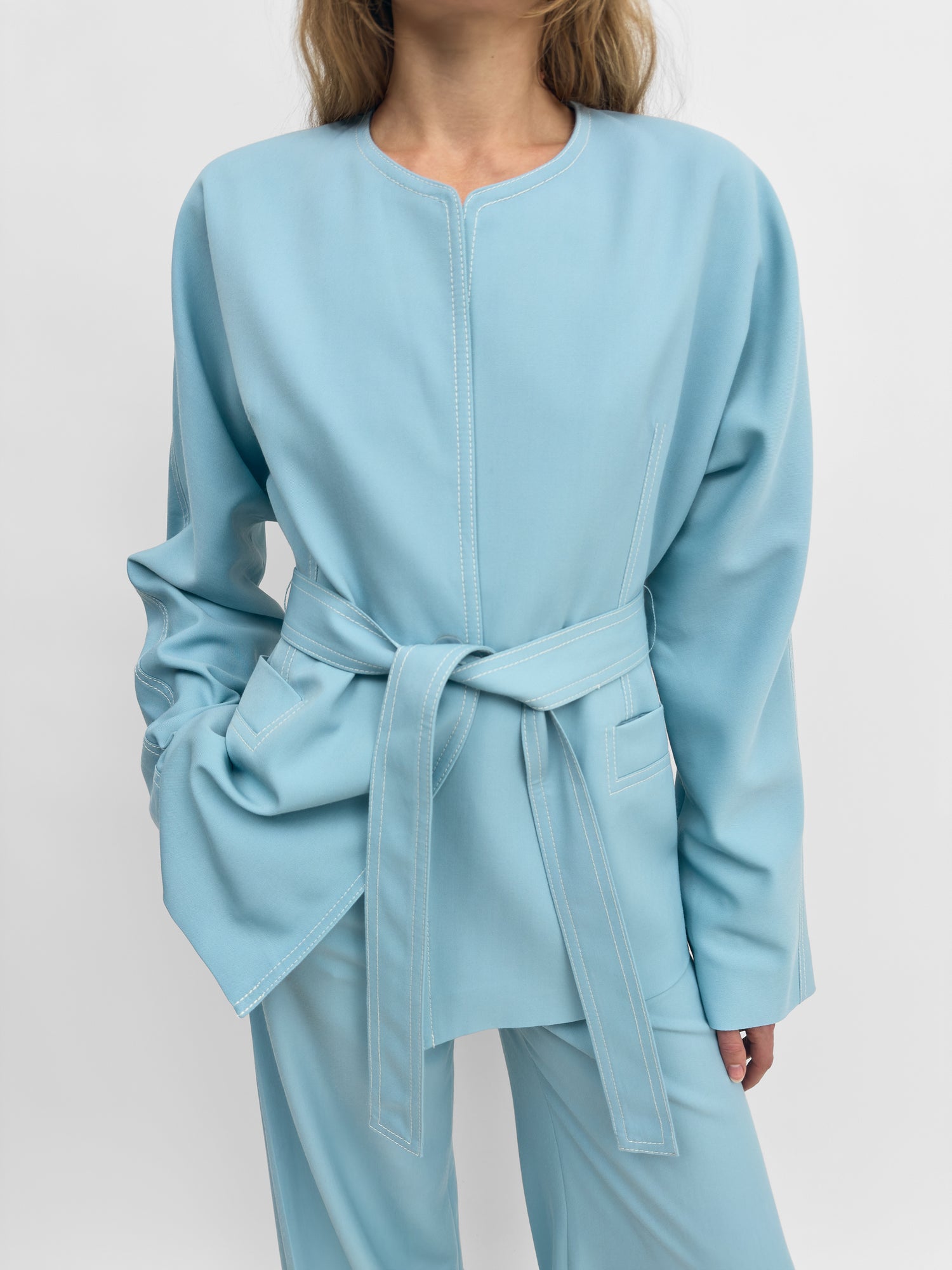 The Faro cinched blazer jacket