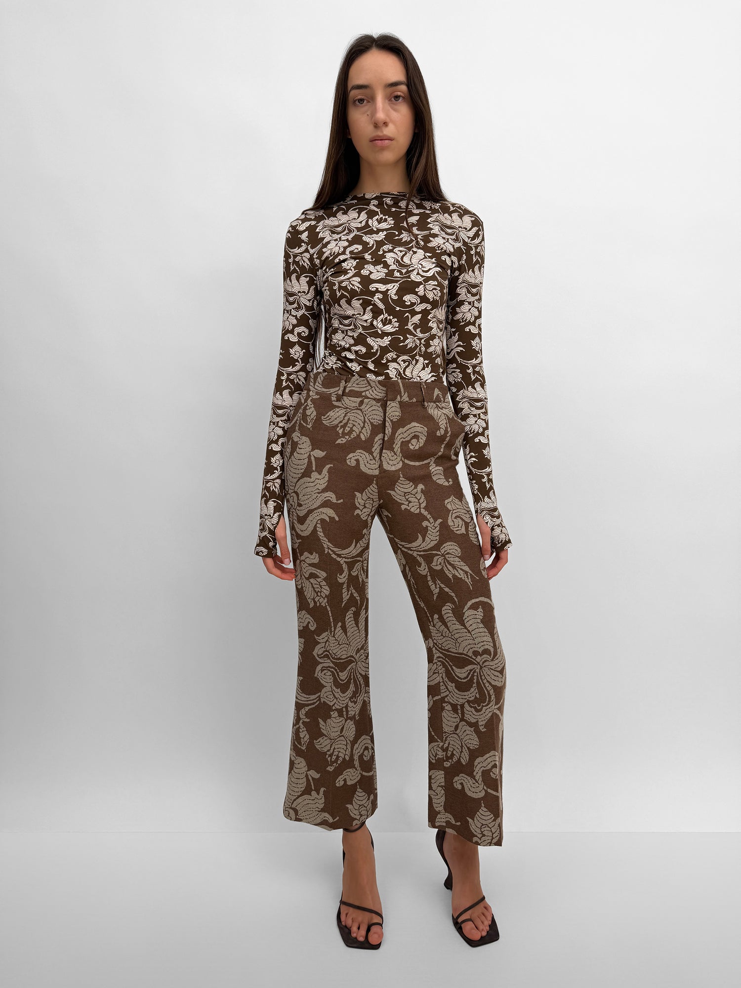 The Femi tailored jacquard pant