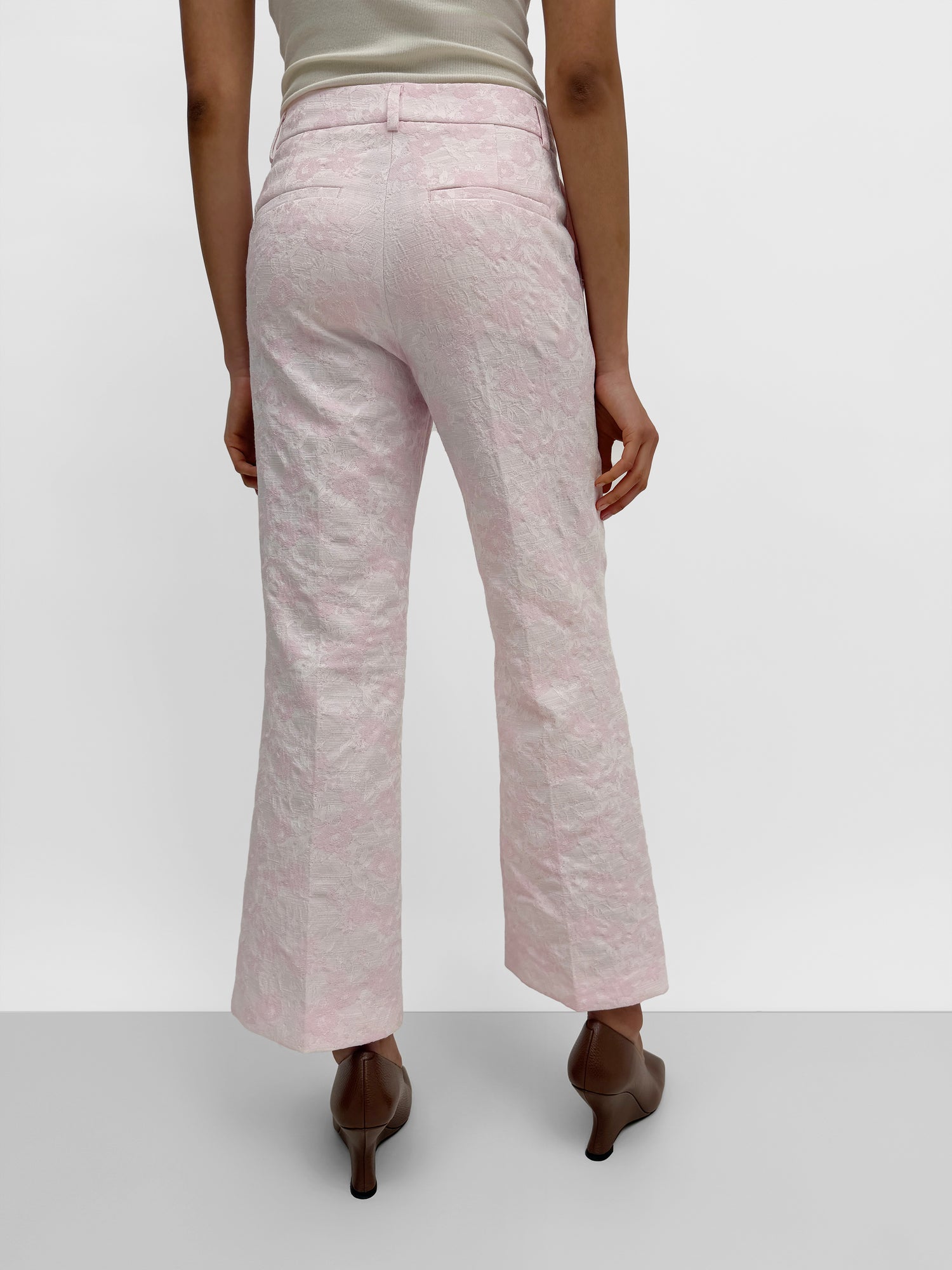 The Femi Summer Jacquard tailored pant