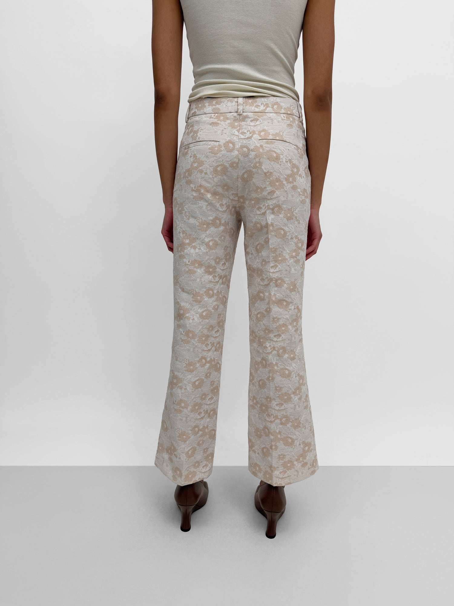 The Femi Summer Jacquard tailored pant