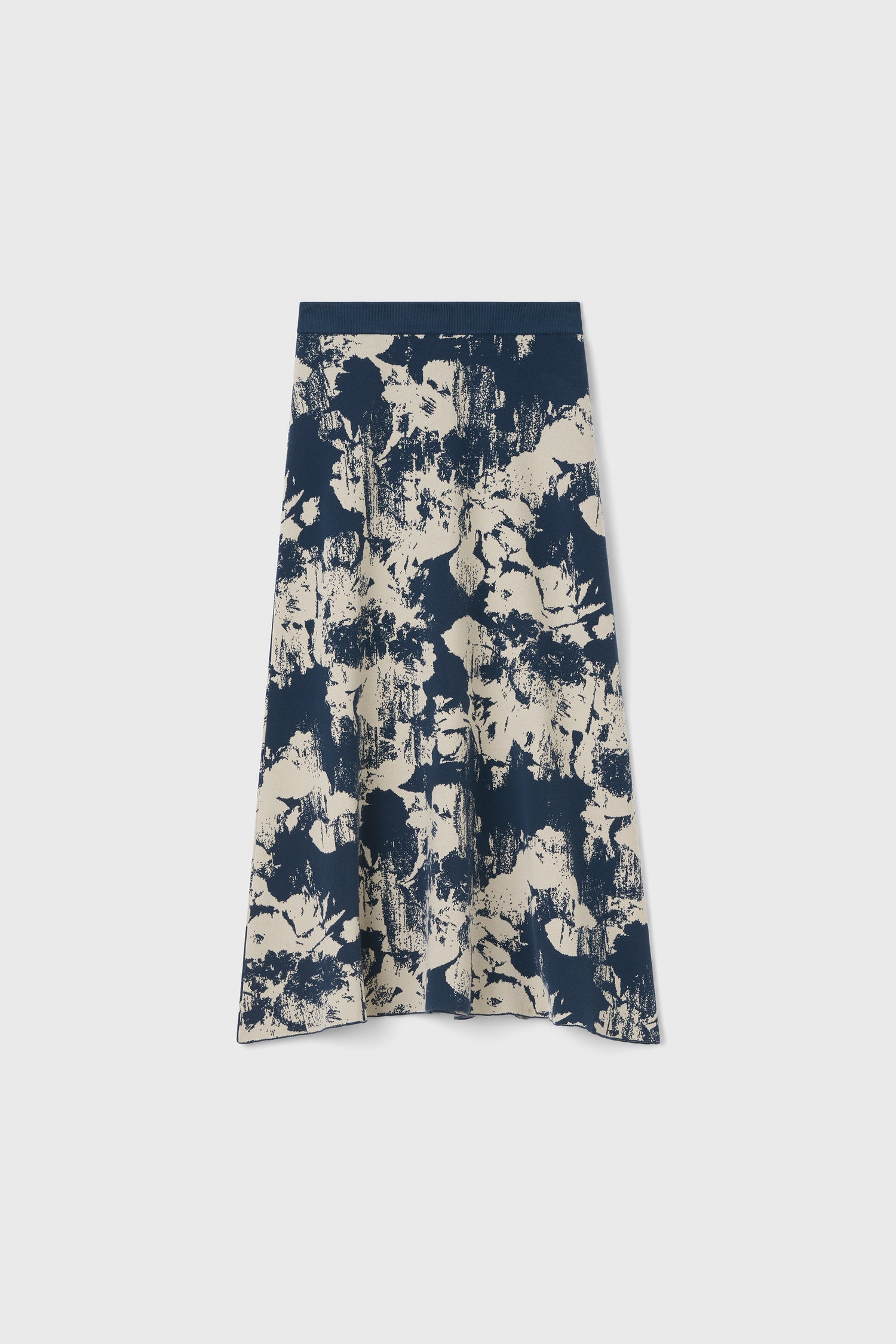 The Flora jacquard knit skirt