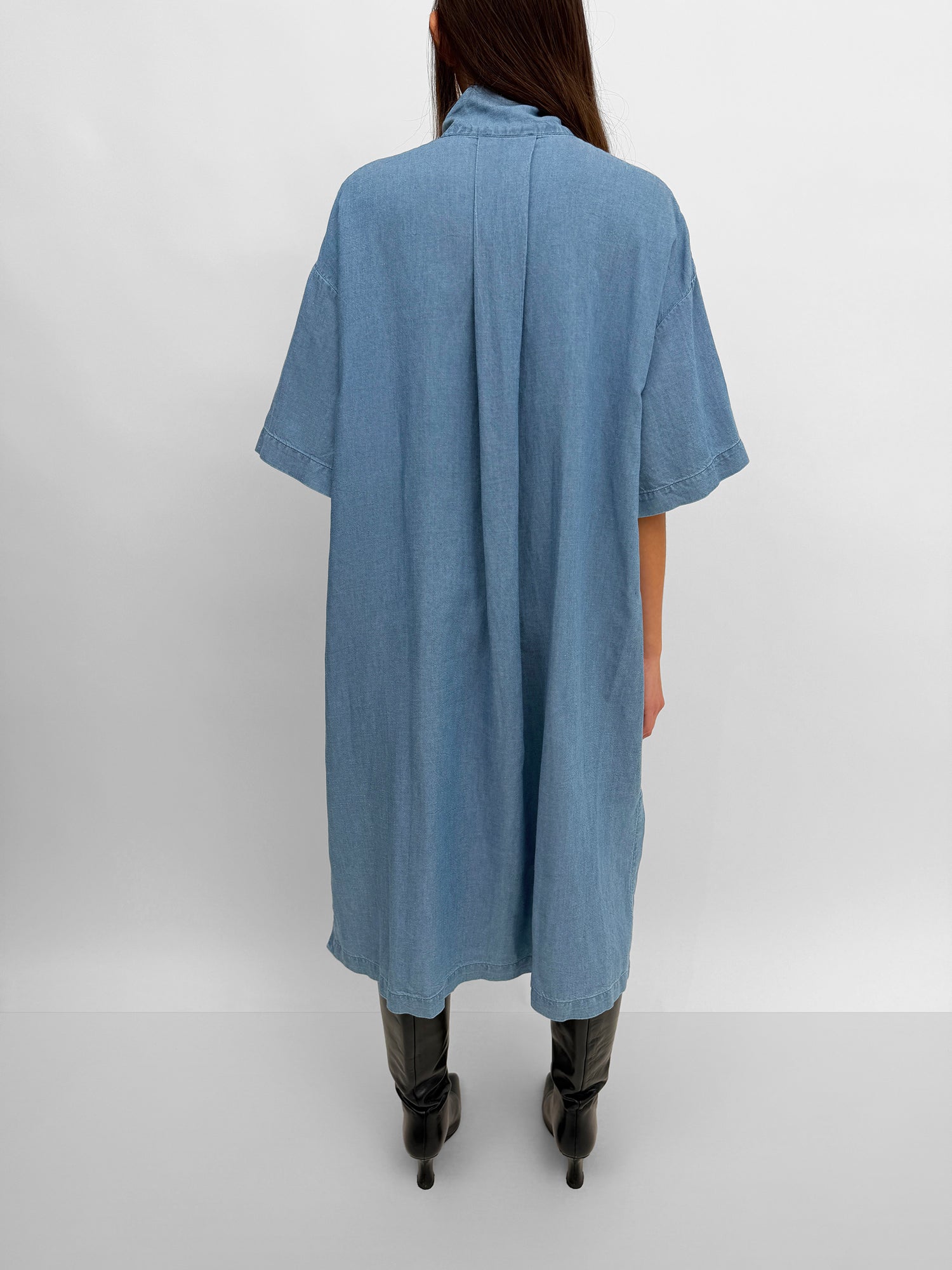 The Hemse overshirt denim dress