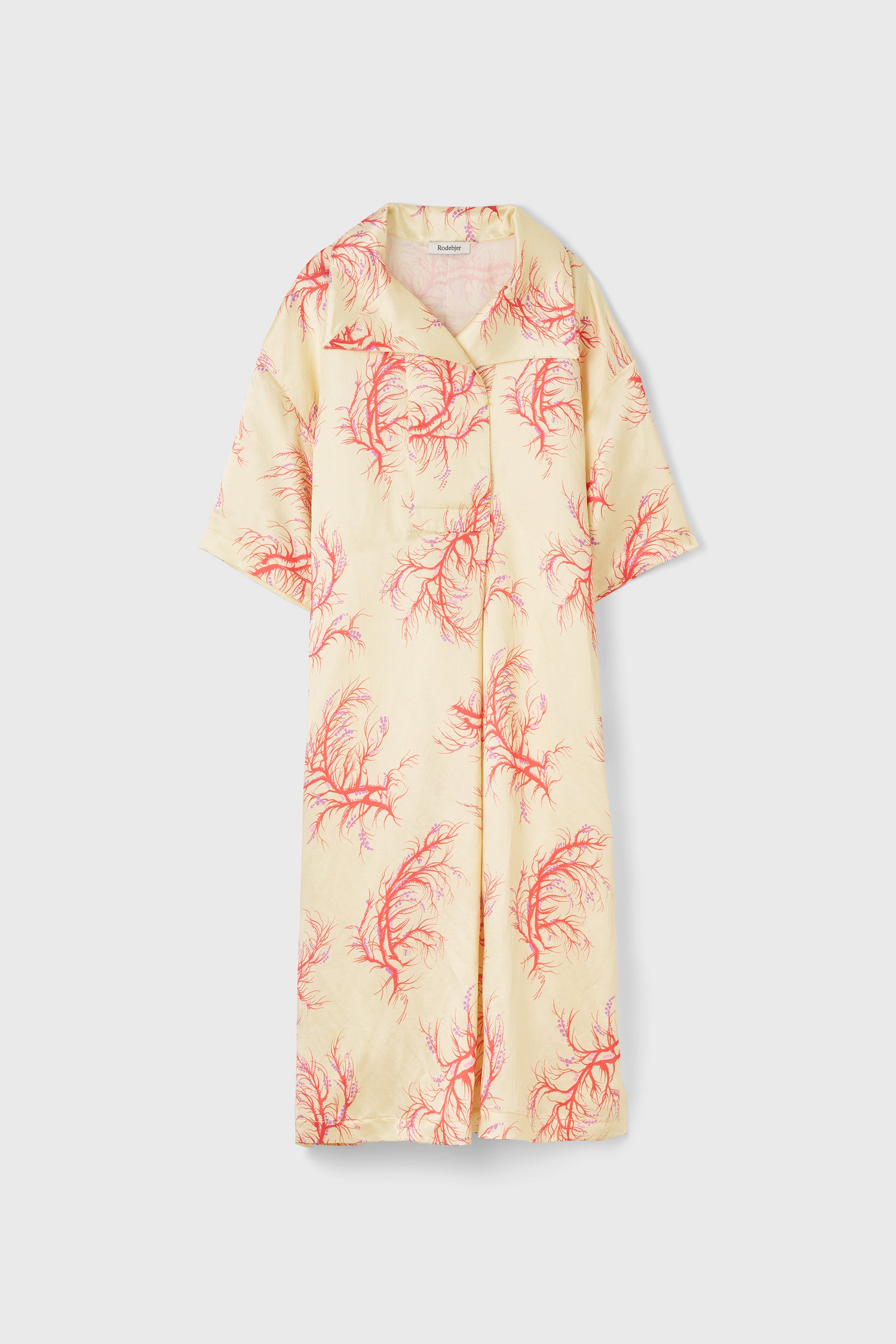 The Hemse overshirt dress in Seaweed