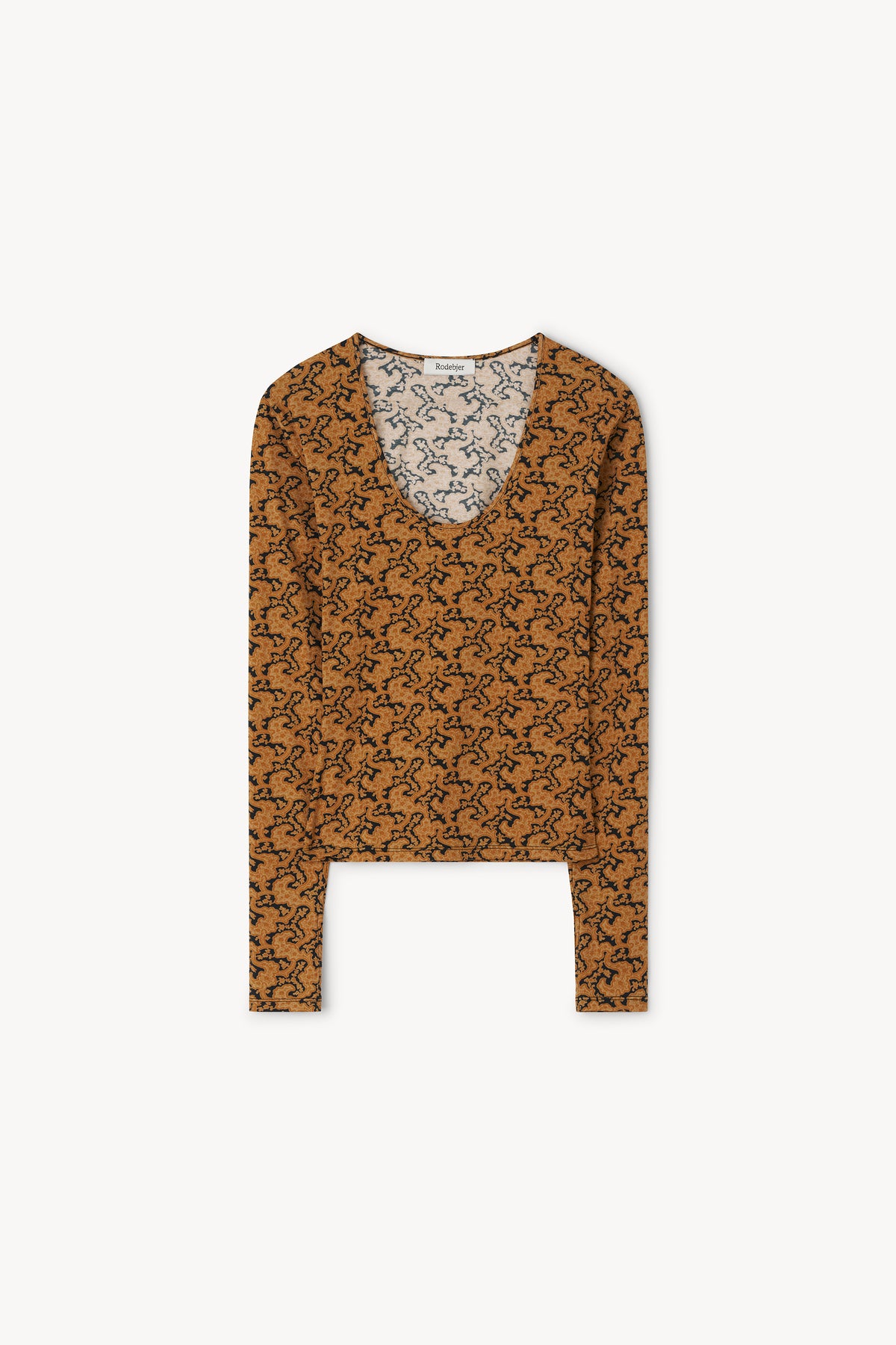 The Hutton scoop neck jersey dance top