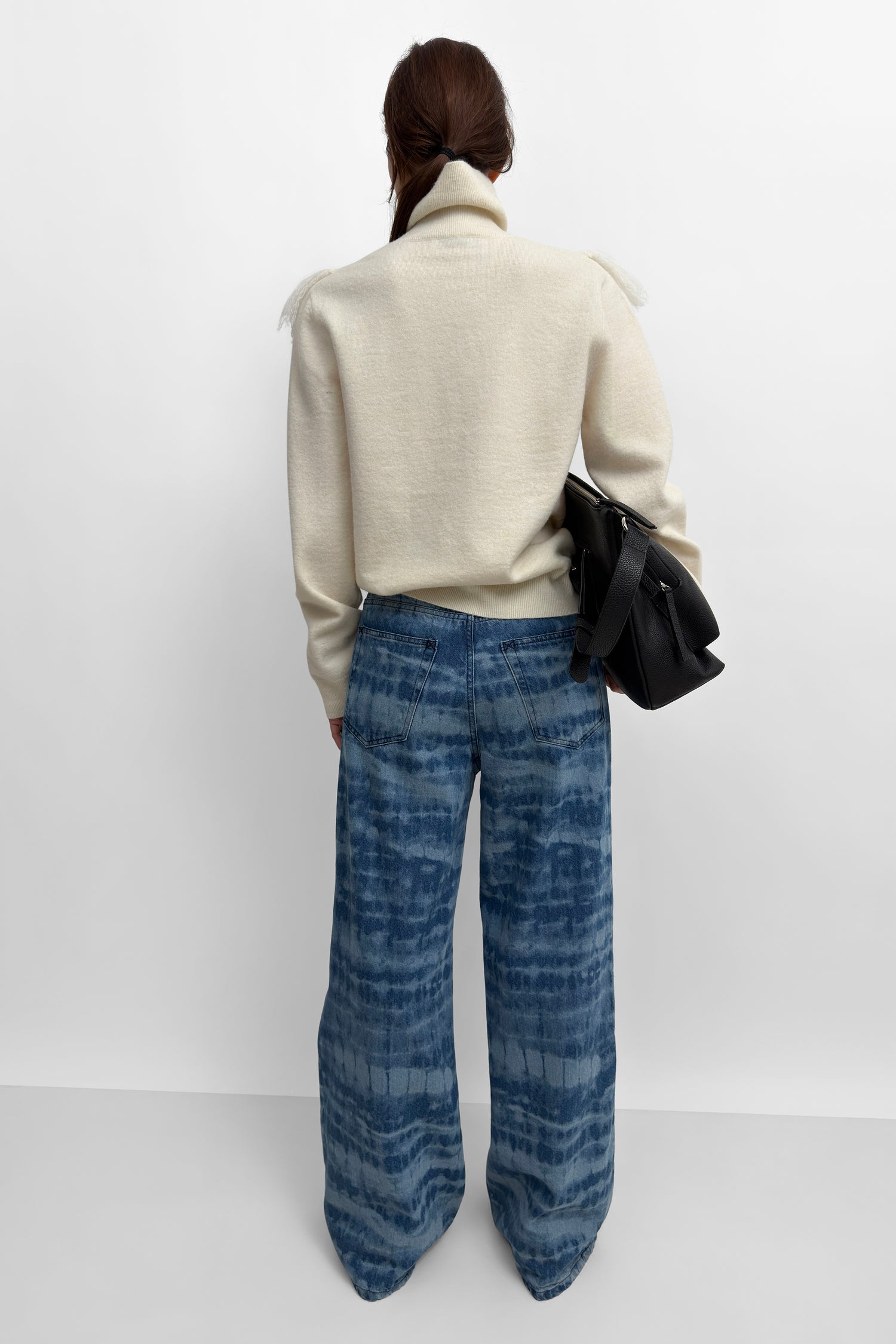 The Jinho alpaca wool polo knit